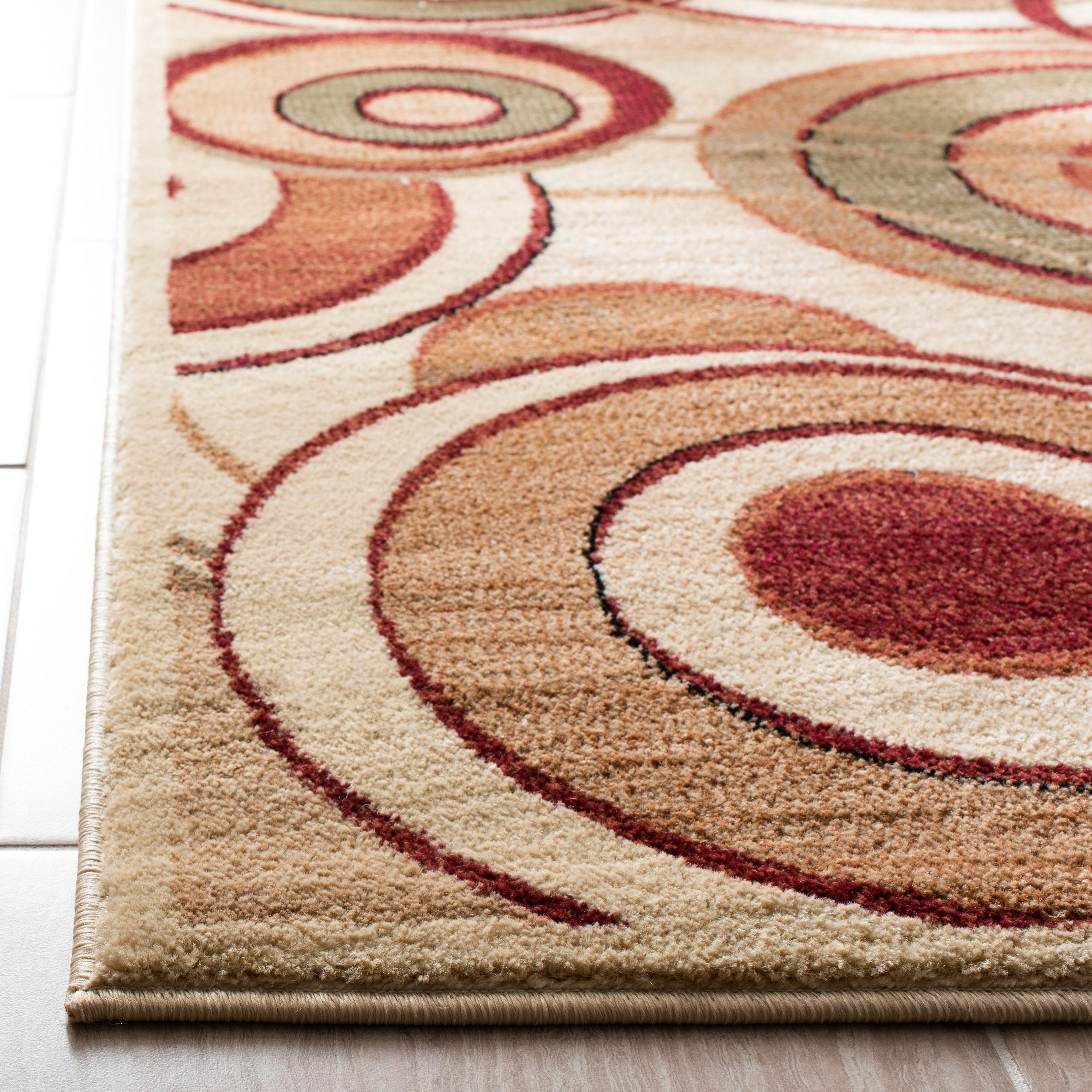 Lyndhurst LNH225 Power Loomed Accent Rug - Ivory/Multi - 3'3"x5'3" - Safavieh.