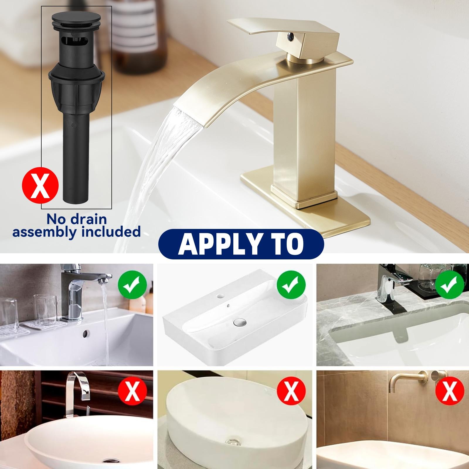 Single-Hole Single-handle Bathroom Faucet