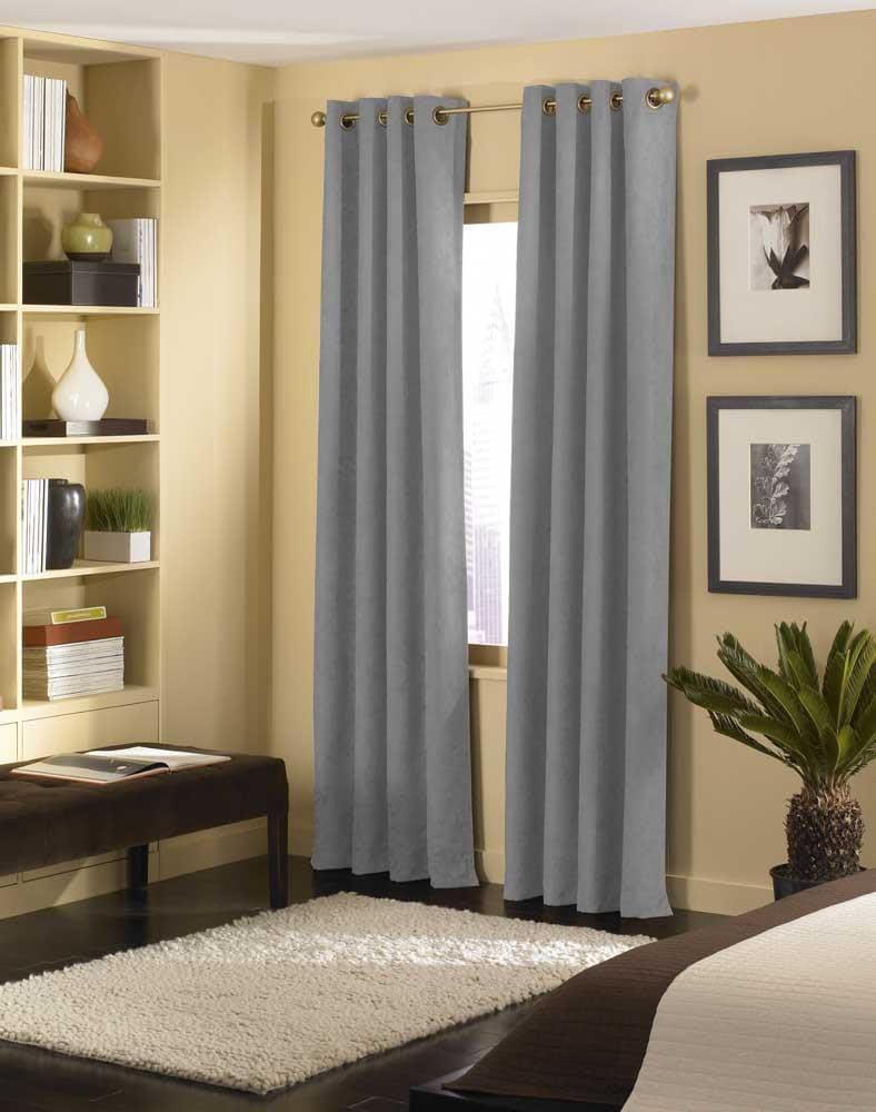 Winston Porter Curtainworks Boehme Solid Room Darkening Grommet Single Curtain Panel