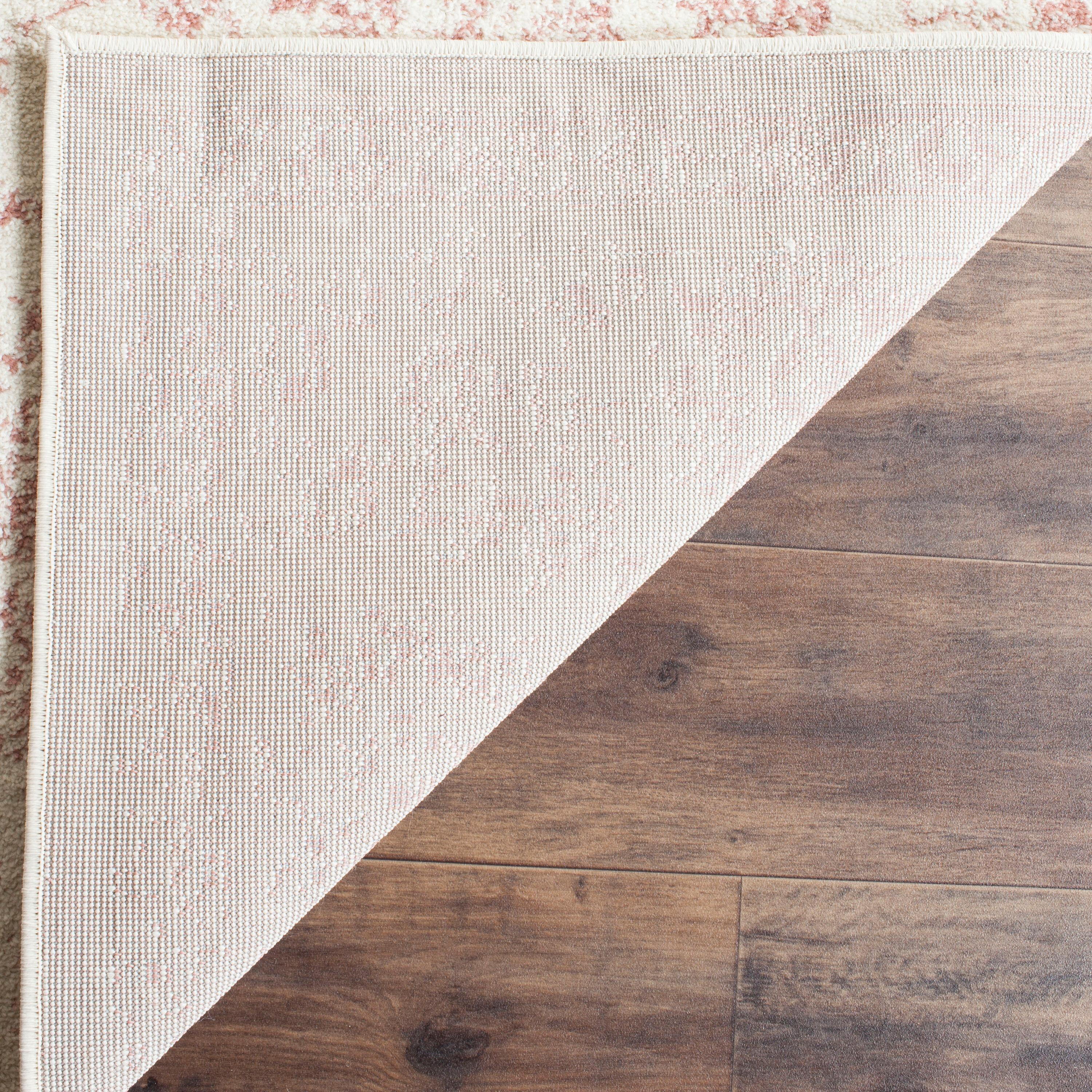 Adirondack ADR109 Machine Made Indoor Area Rug - Ivory/Rose - 11'x15' - Safavieh