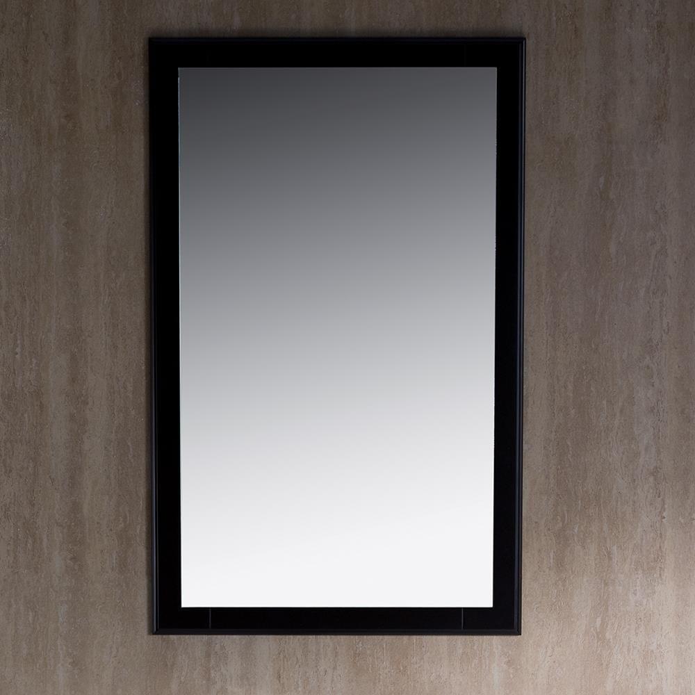 Oxford Wood Flat Wall Mirror
