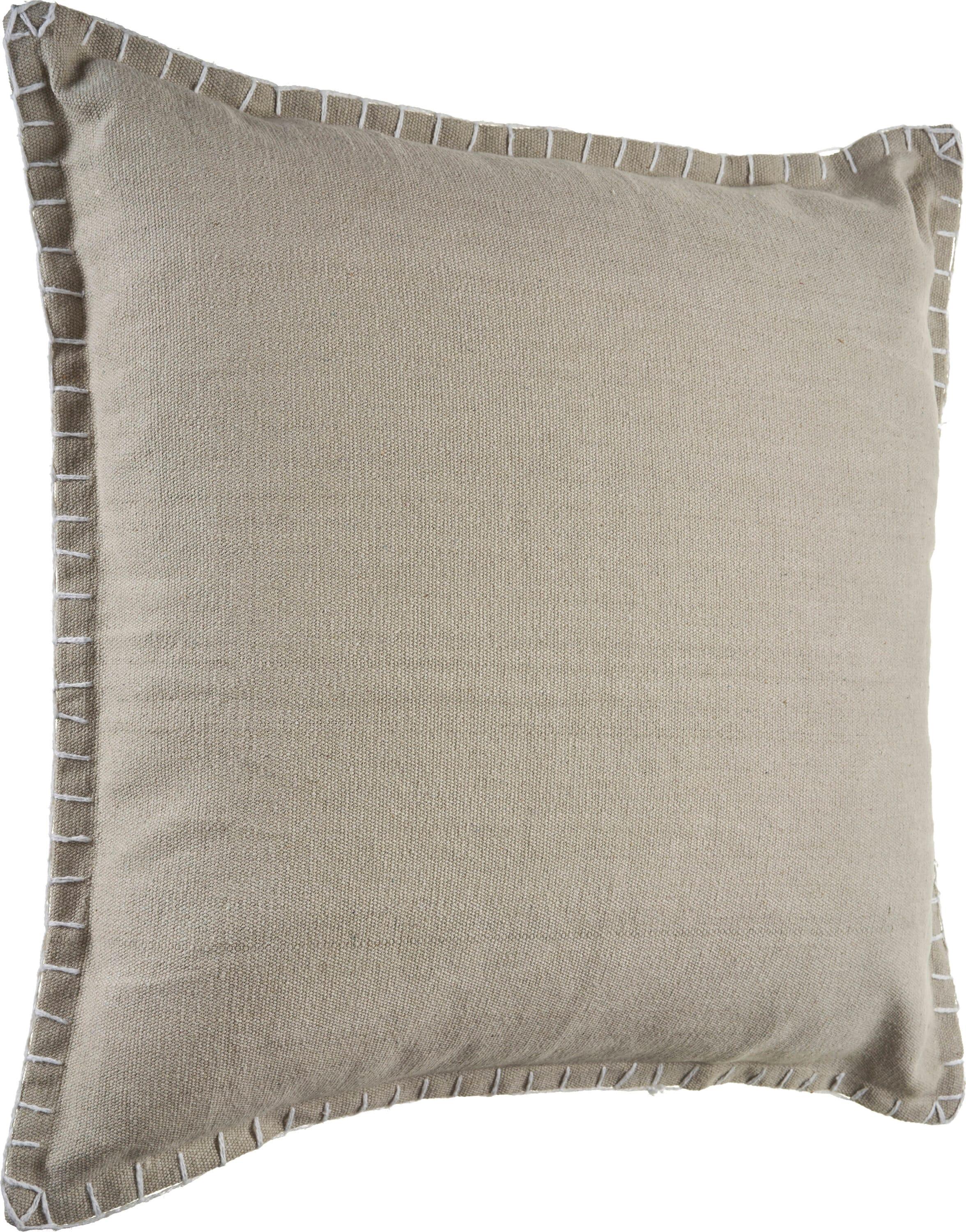 LR Home Embroidered Edged Throw Pillow