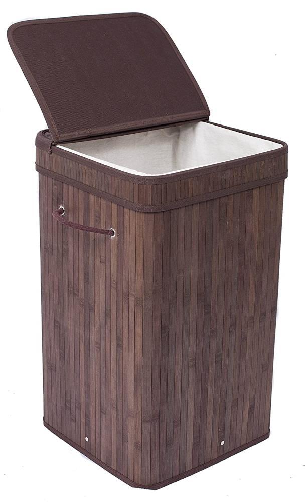 BirdRock Home Bamboo Laundry Hamper with Handles