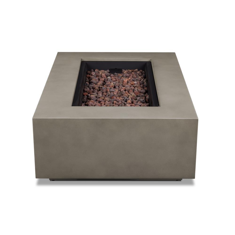 AEGEAN Propane / Natural Gas Outdoor Fire Pit Table