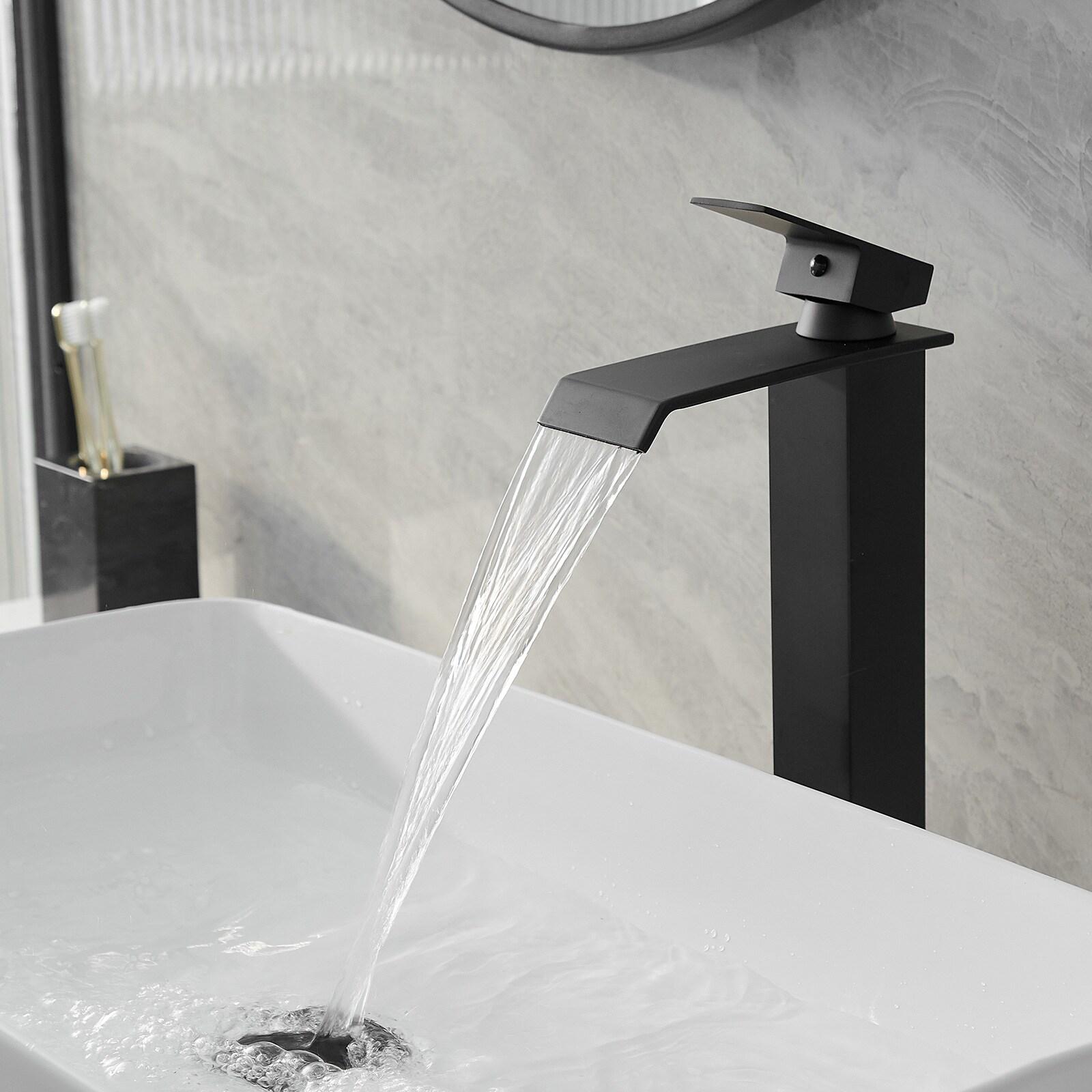 Vessel Sink Faucet Single-handle Bathroom Faucet with Drain Assembly