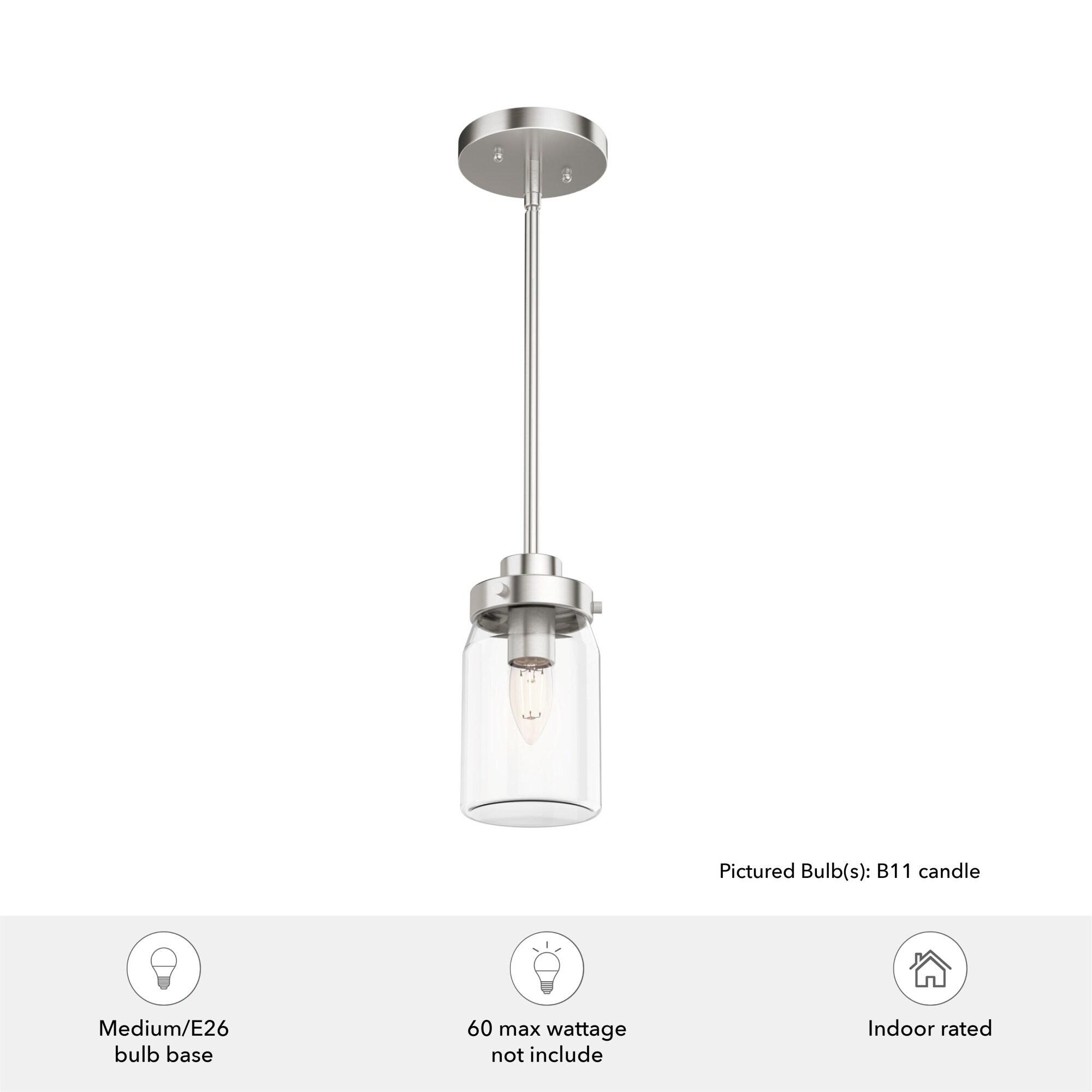 Devon Park 1 - Light Single Jar Pendant