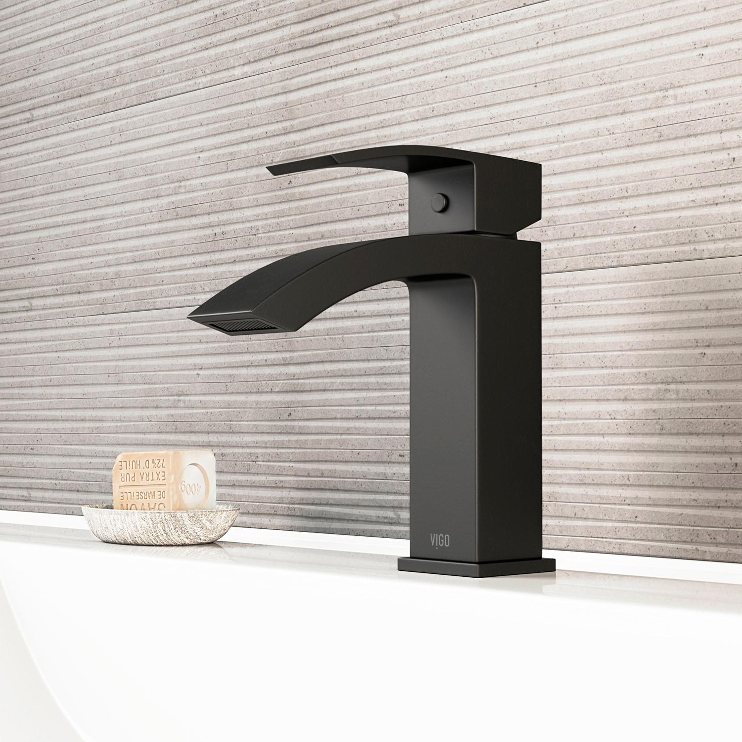 Satro 7" H Single Handle Single Hole Bathroom Faucet