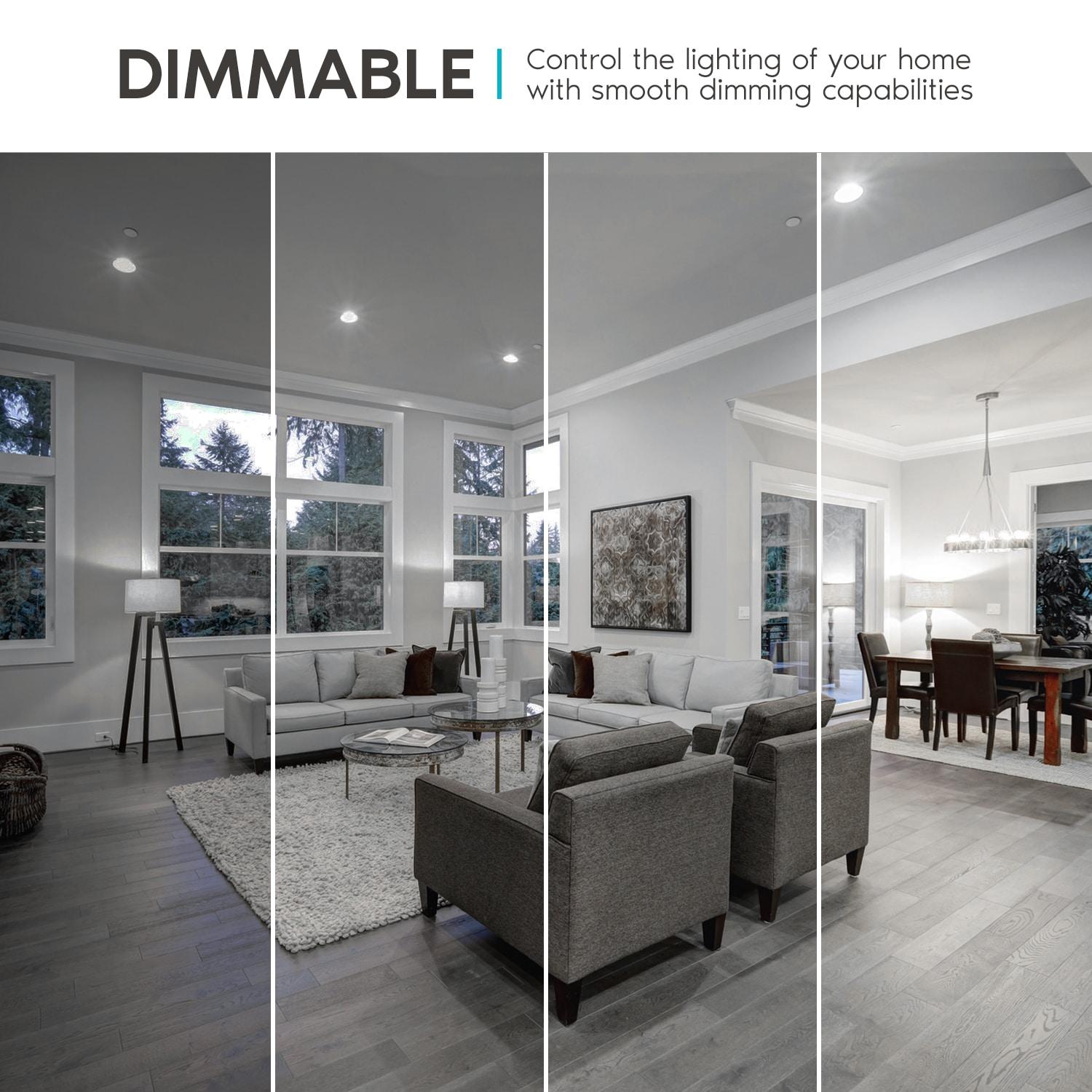 11 Watt (75 Watt Equivalent), A19 LED, Dimmable Light Bulb, E26/Medium (Standard) Base