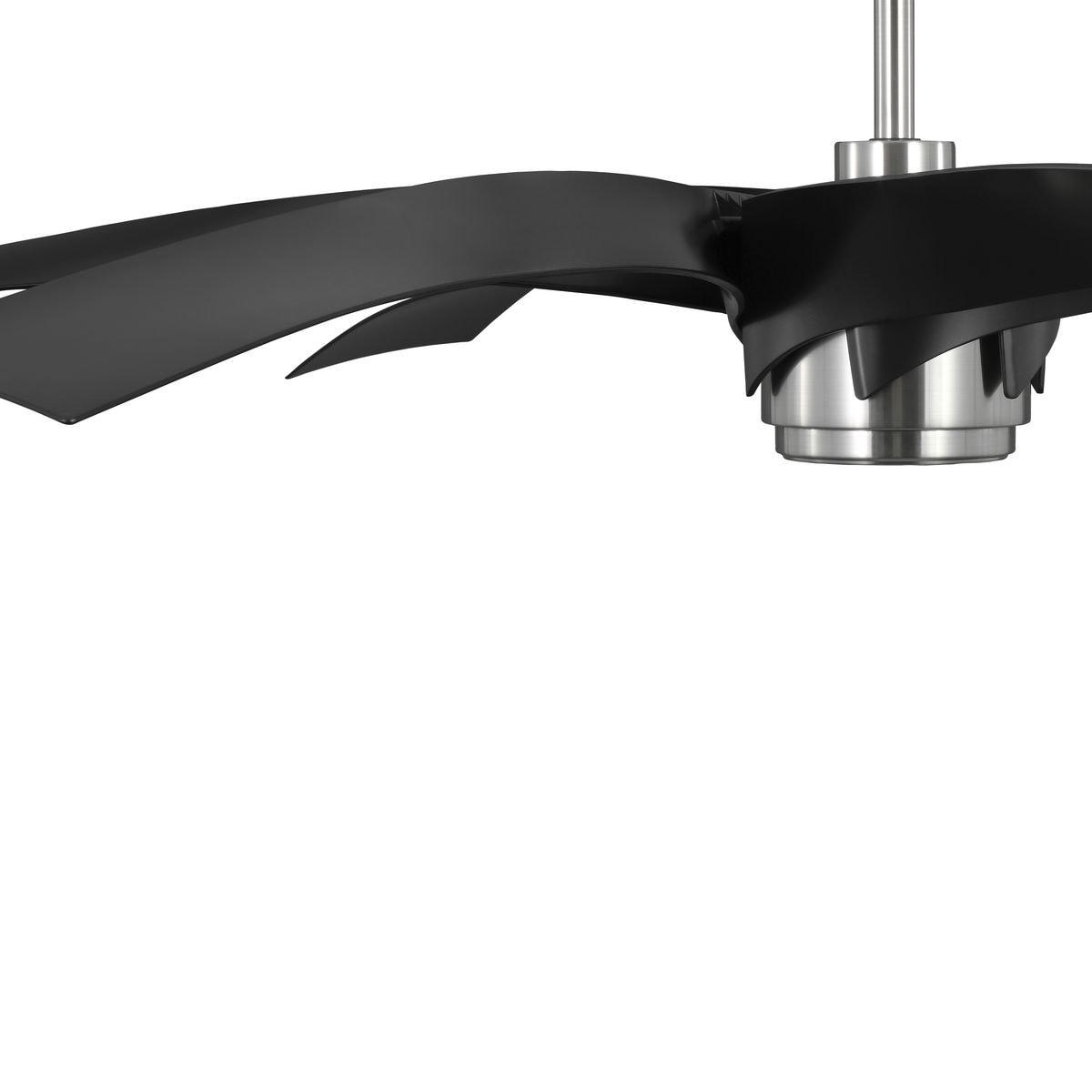 P250108-009-30-Progress Lighting-Insigna - 6 Blade Ceiling Fan with Light Kit In Contemporary Style-14.75 Inches Tall and 72 Inches Wide-Brushed