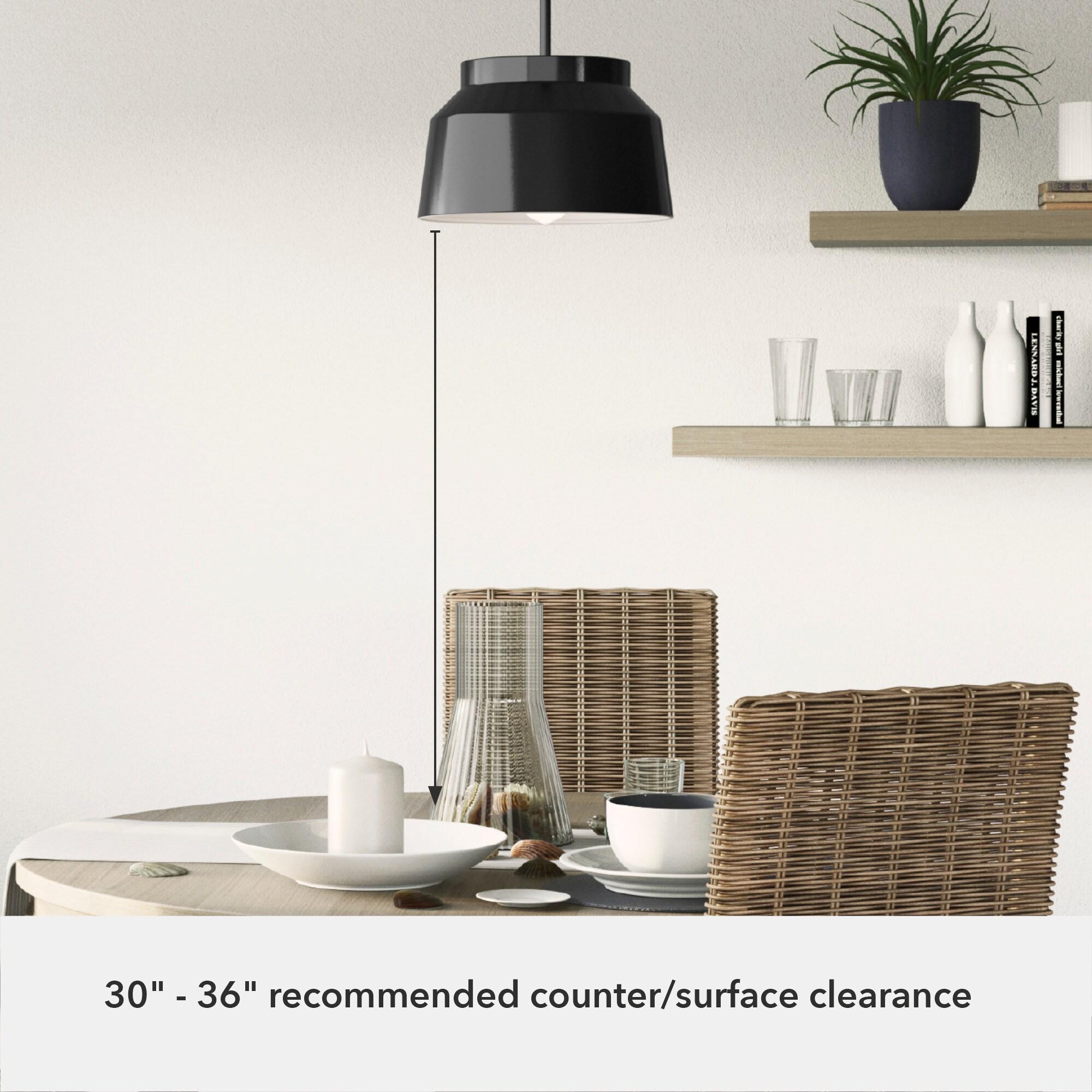 Hunter Fan Cranbrook 1 - Light Single Bell Pendant