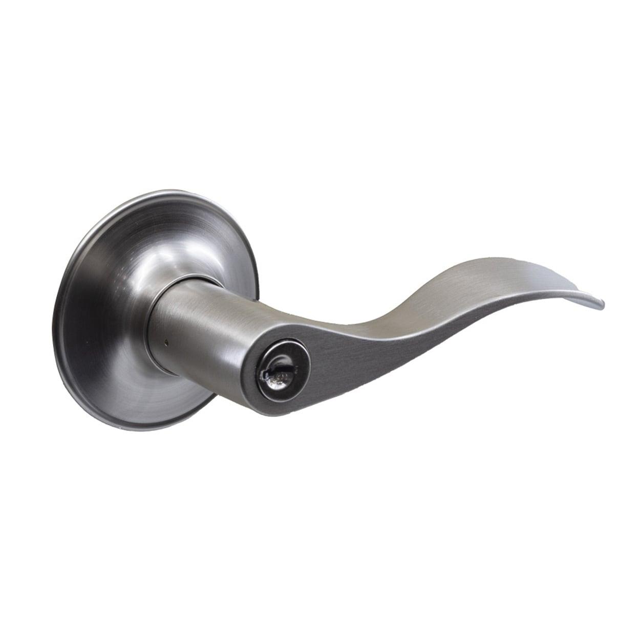 Delaney Hardware Bennett Exterior Lever With Deadbolt Reversible Entry Set