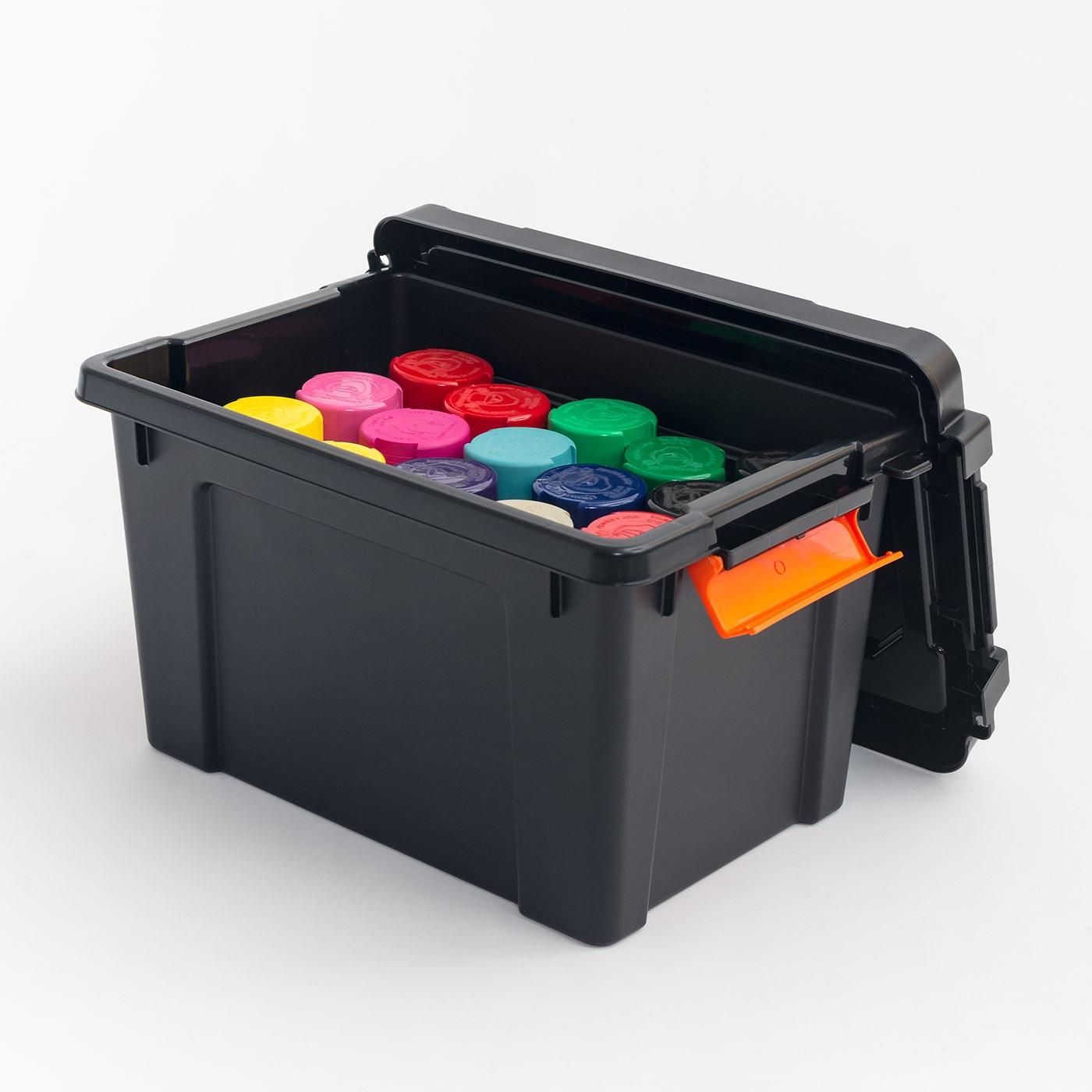 IRIS 22qt Heavy Duty Plastic Storage Bin with Durable Lid