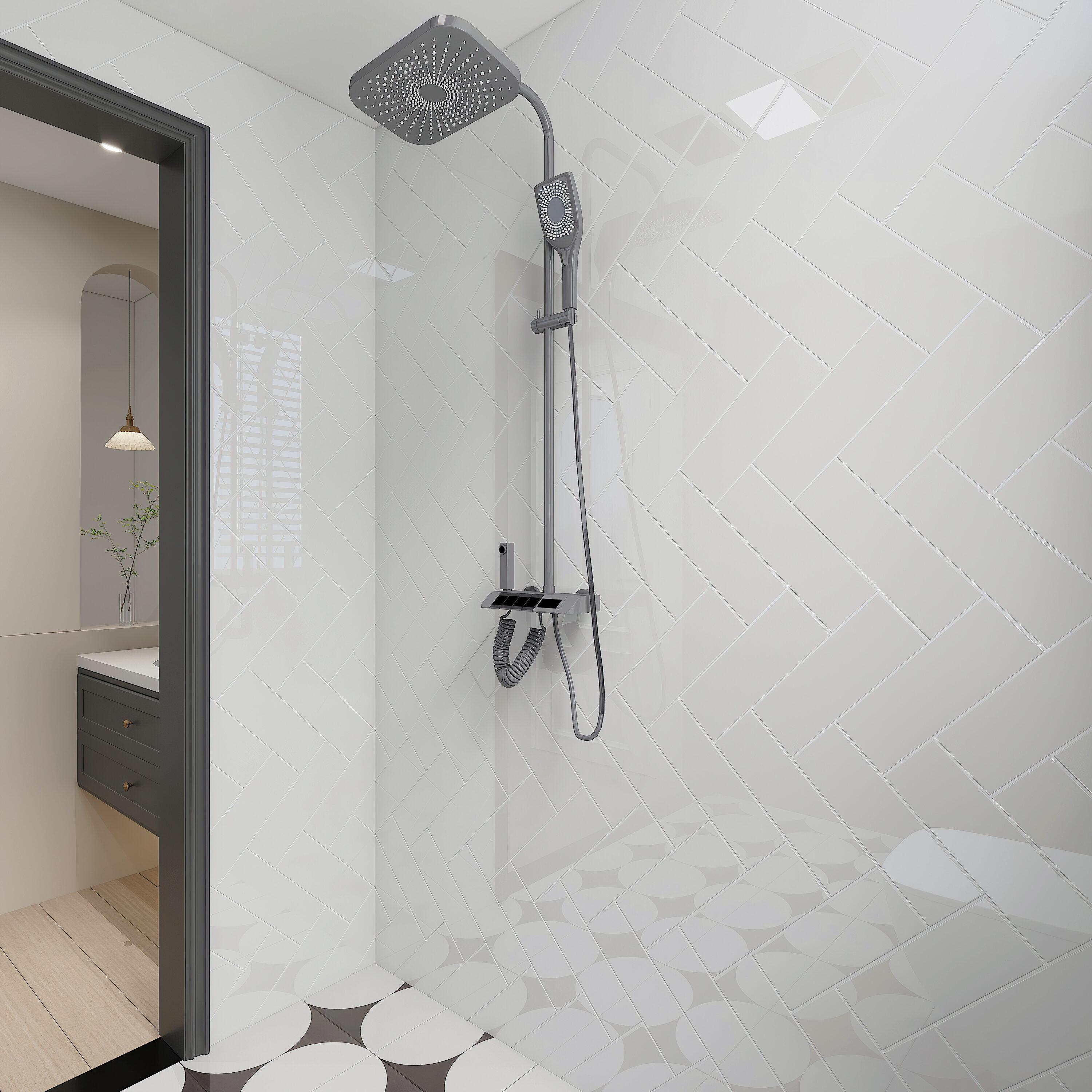Glass Subway 4" x 12" Wall Tile