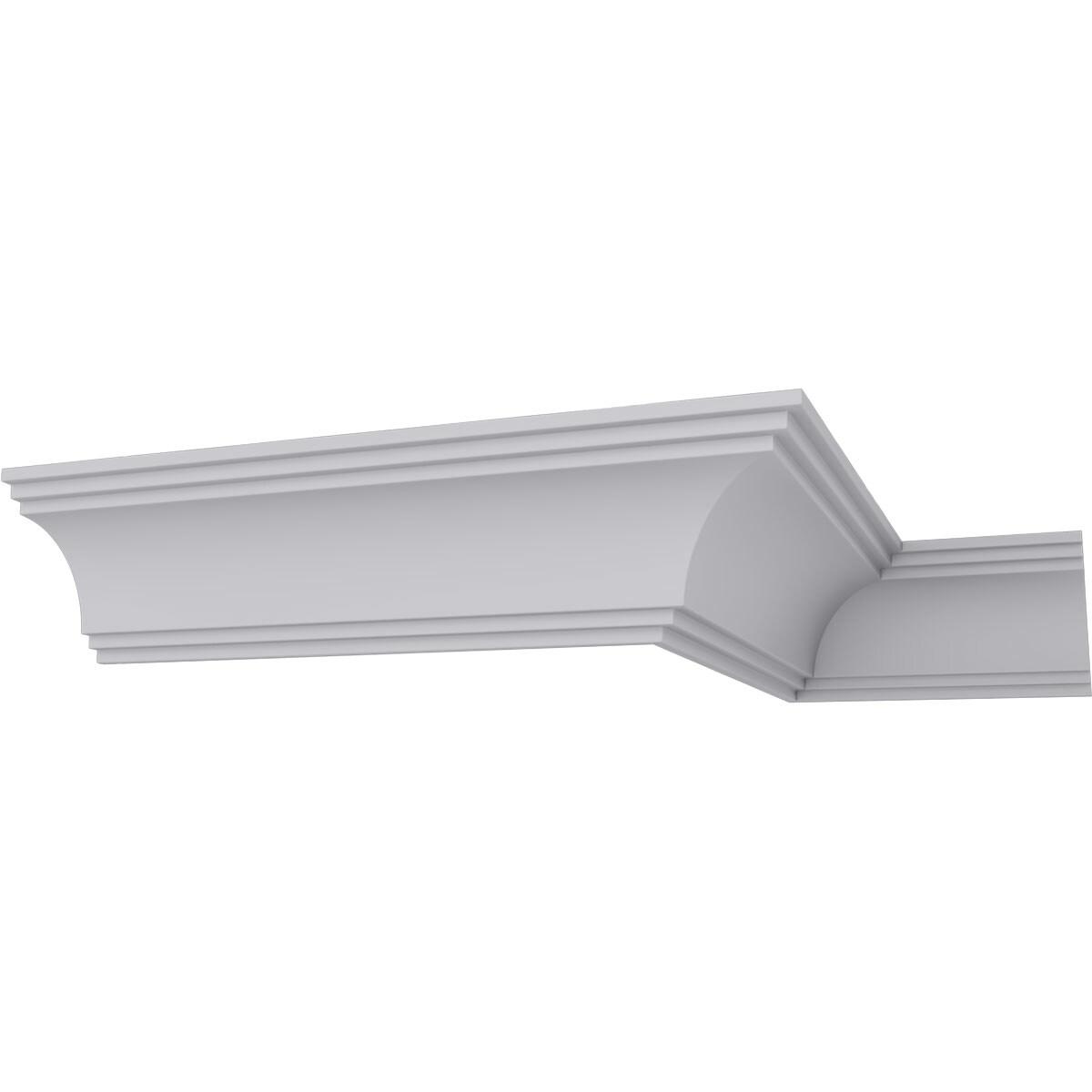 5 7/8"H x 5 7/8"P x 8 3/8"F x 94 1/2"L Kent Crown Moulding
