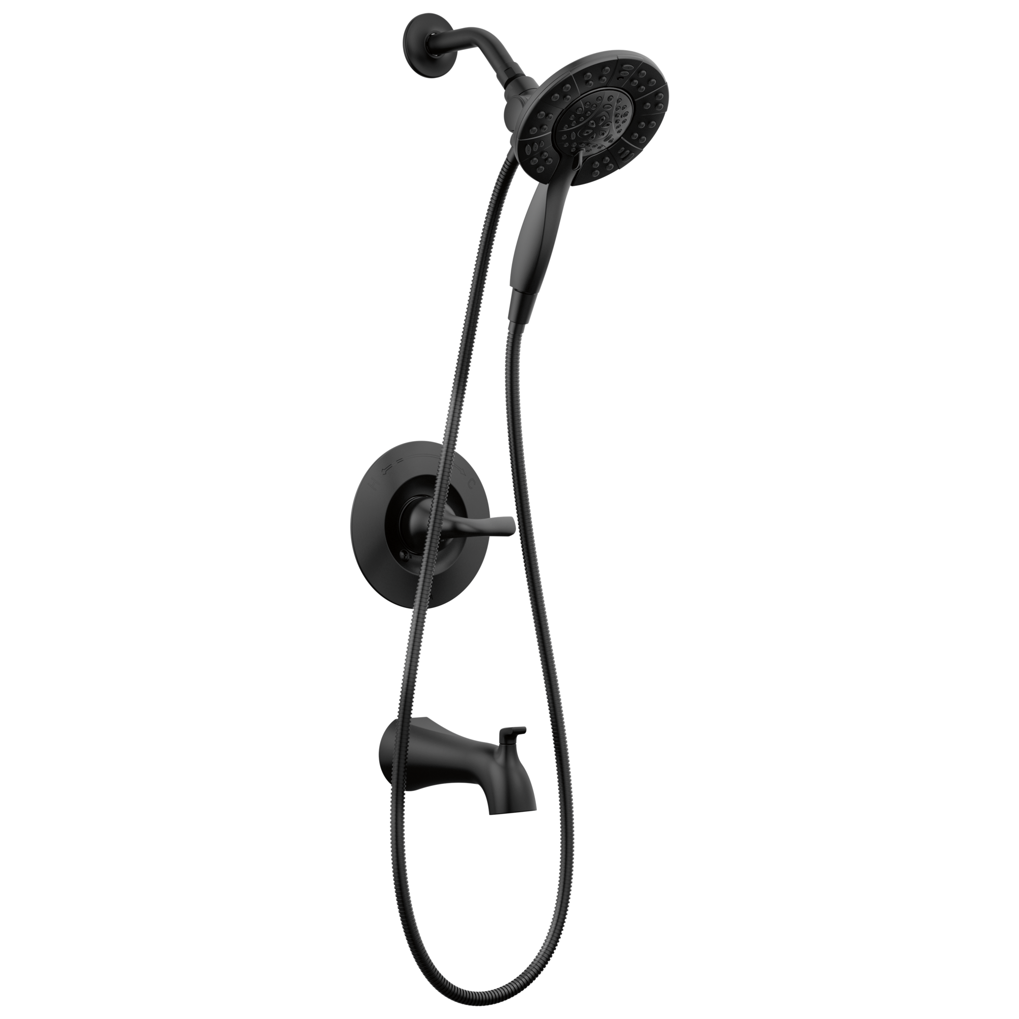 Arvo Single-Function Tub Shower Faucet Set, Shower Trim Kit with In2ition Shower Head and Valve