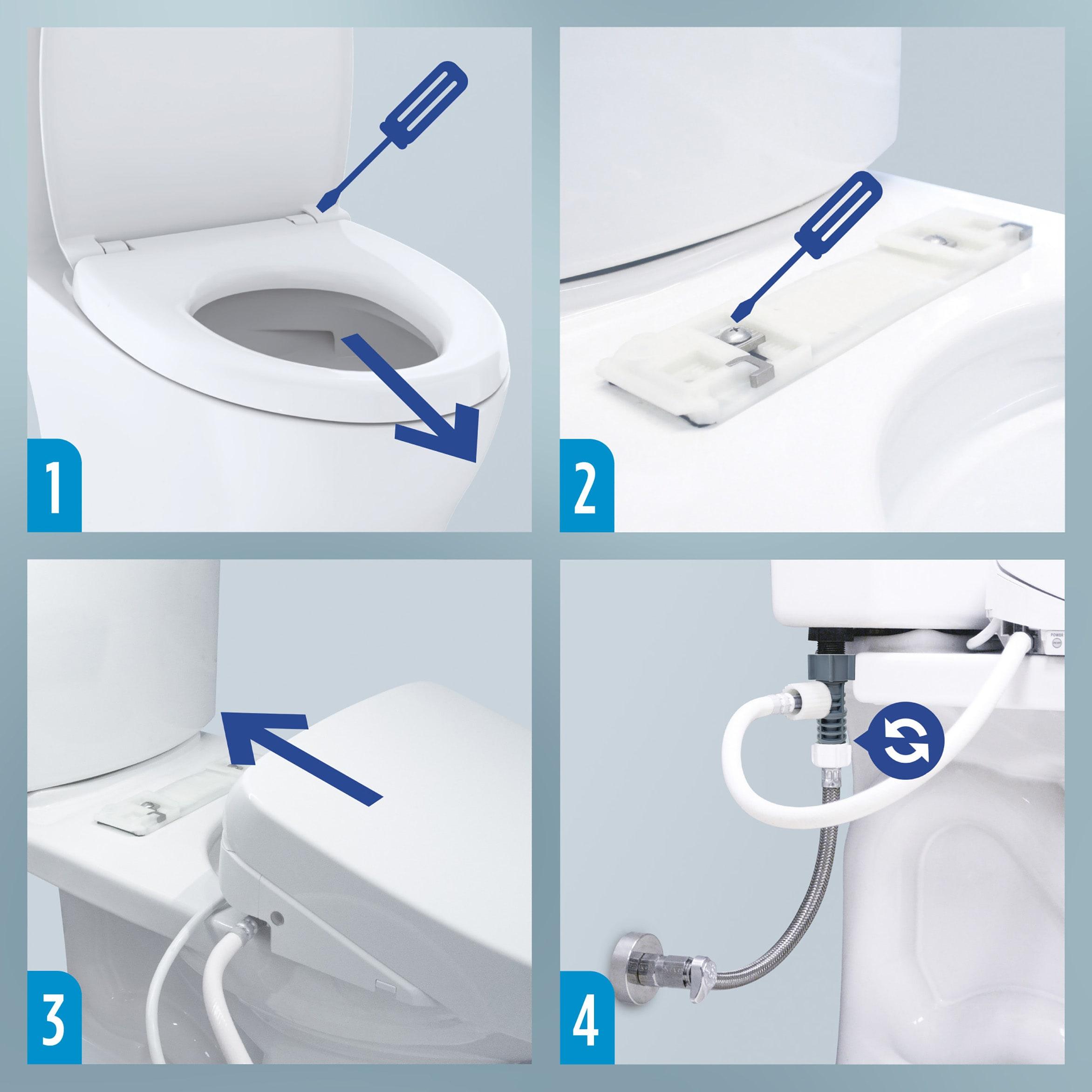 Washlet® Electronic Contemporary Elongated Auto Open/Close Lid Bidet Seat