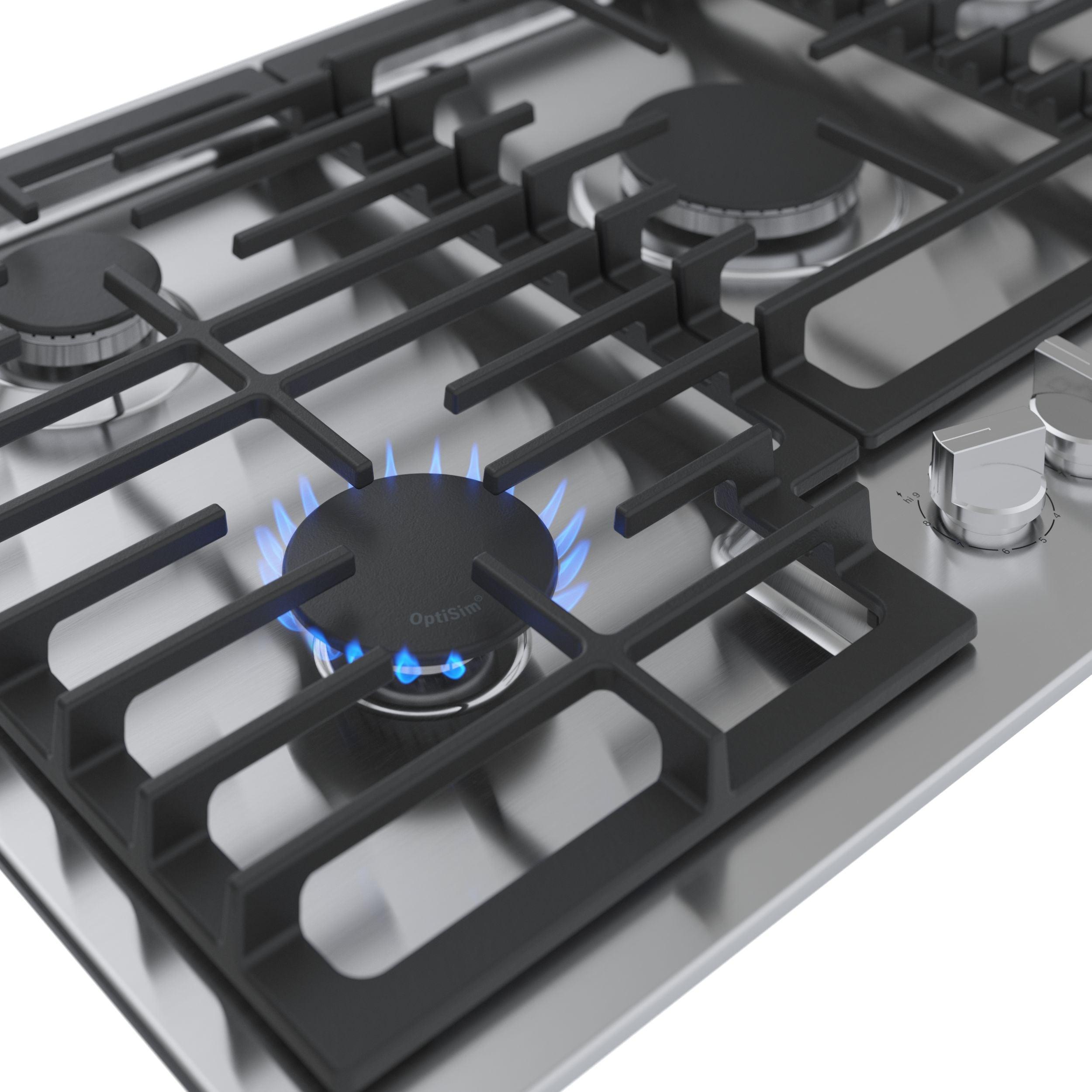 Bosch 800 Series,36' Gas Cooktop,5 Burner,SS NGM5659UC