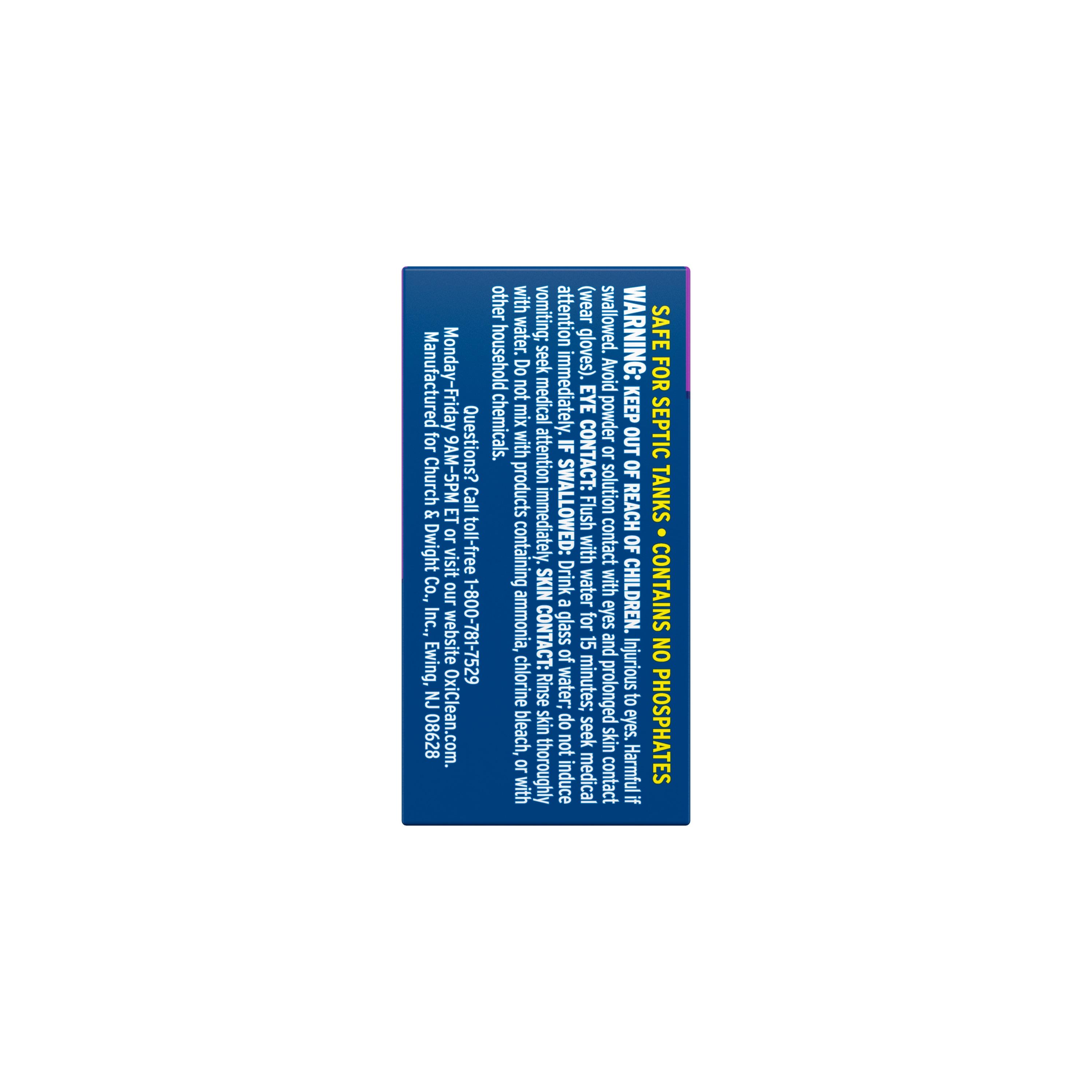 OxiClean Washing Machine Cleaner with Odor Blasters - 11.28oz/4ct