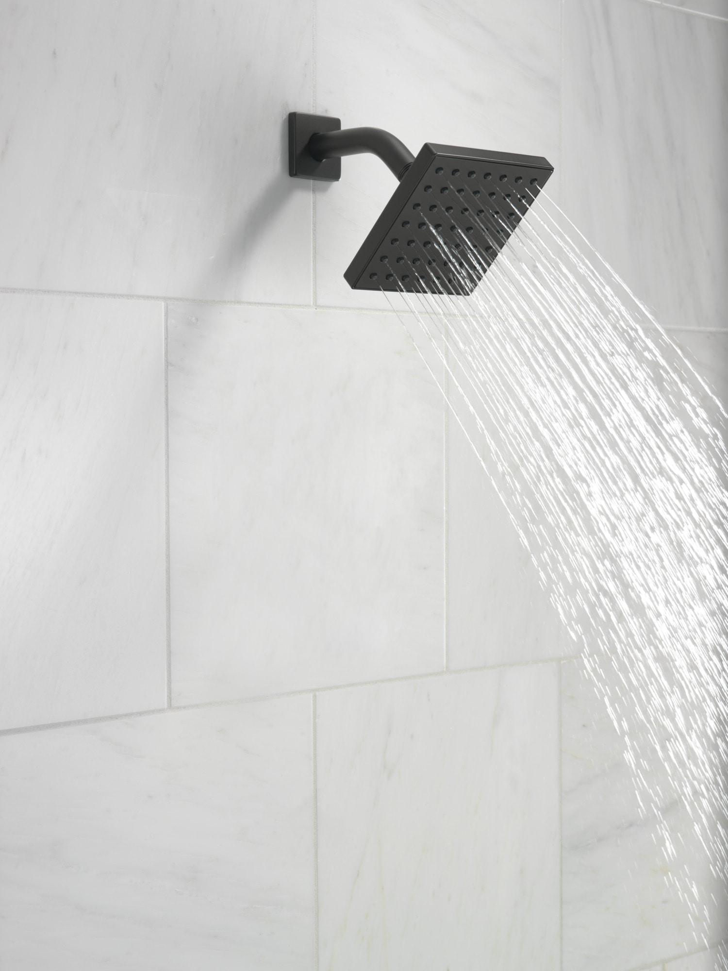 Delta Rp51034 Square Shower Arm Flange - Black