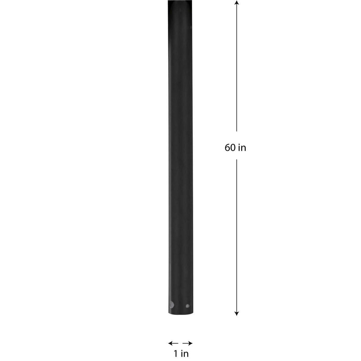 60-Inch Accessory Ceiling Fan Downrod Black