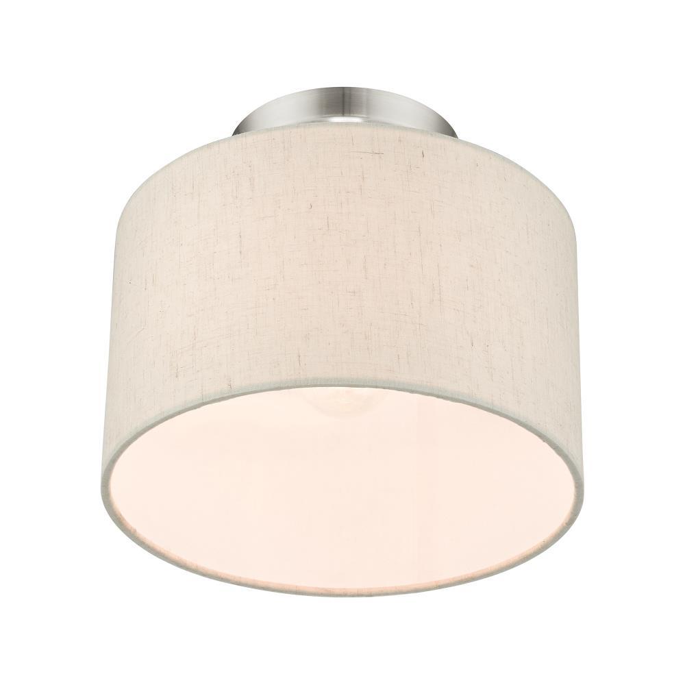 Darian Fabric Semi Flush Mount