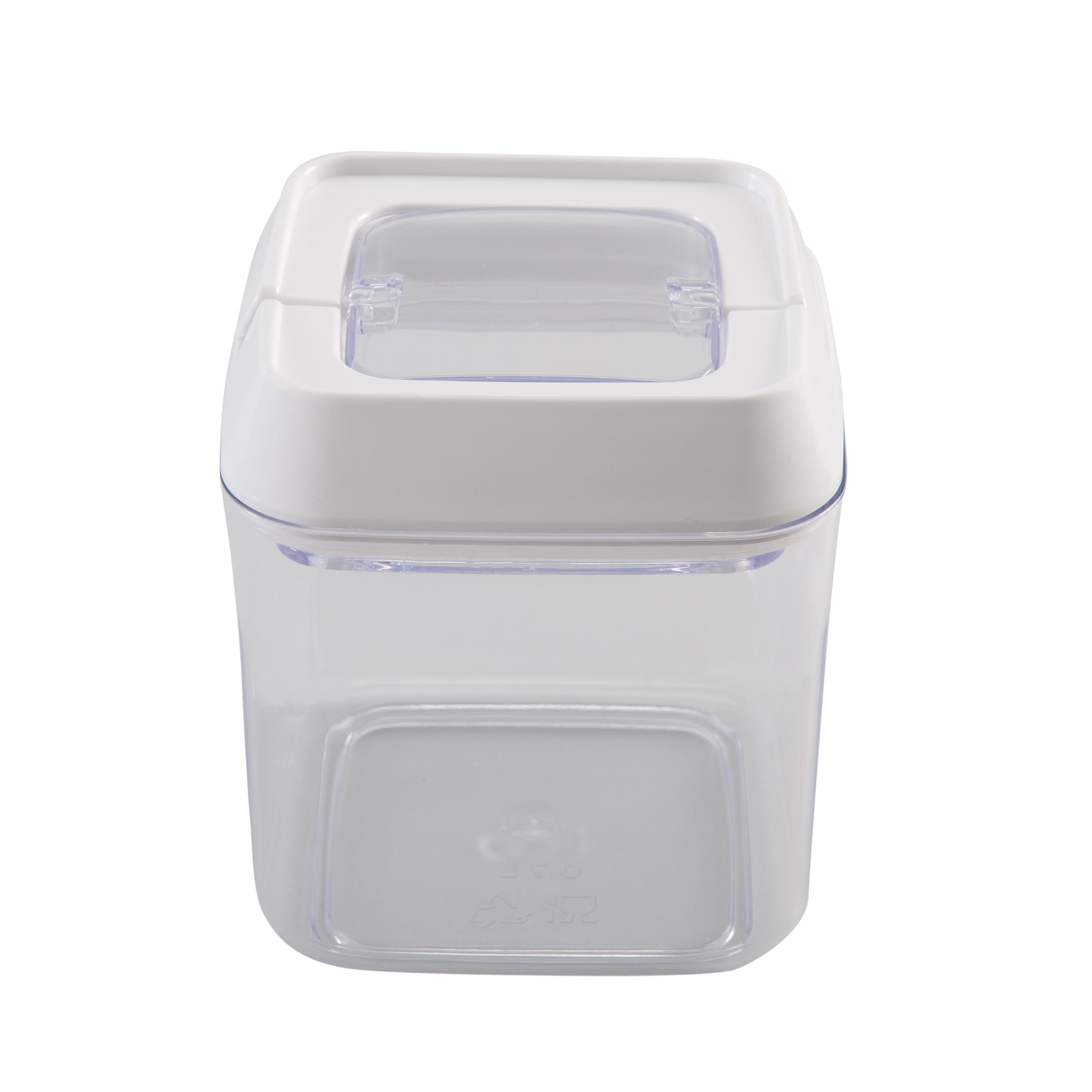 Kitchen Details 0.7 L Plastic Airtight Stackable Food Storage Container