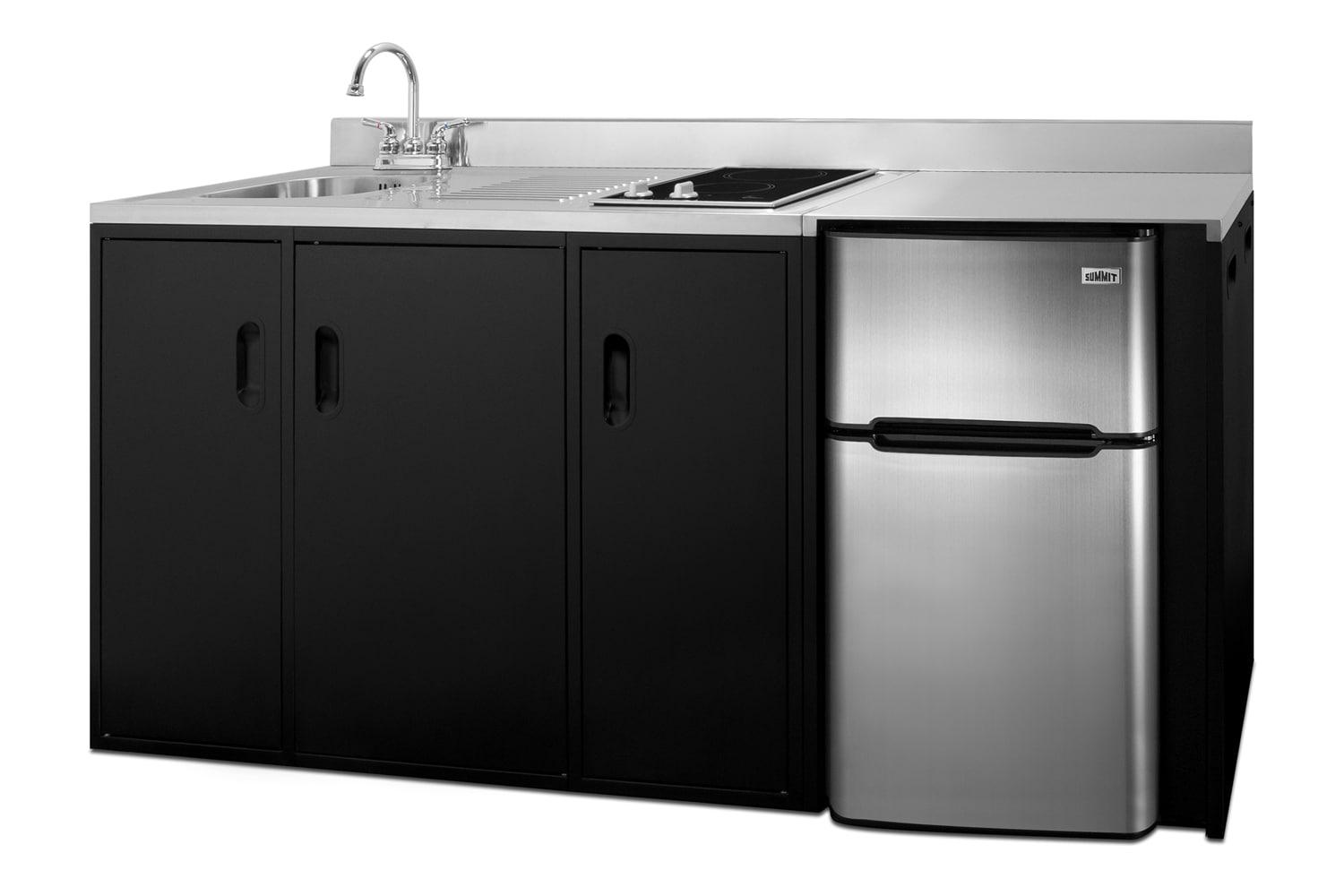 Summit Appliance Summit Appliance 3.2 Cubic Feet cu. ft. Mini Fridge with Freezer Kitchenette