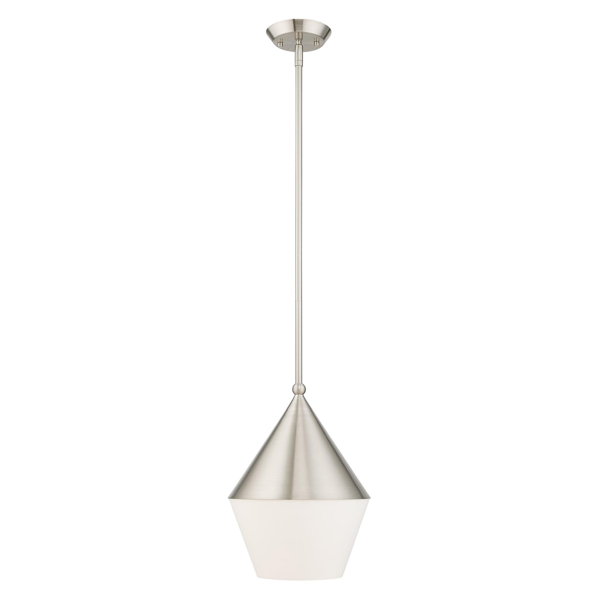 Livex Lighting Stockholm 1 - Light Pendant in  Brushed Nickel