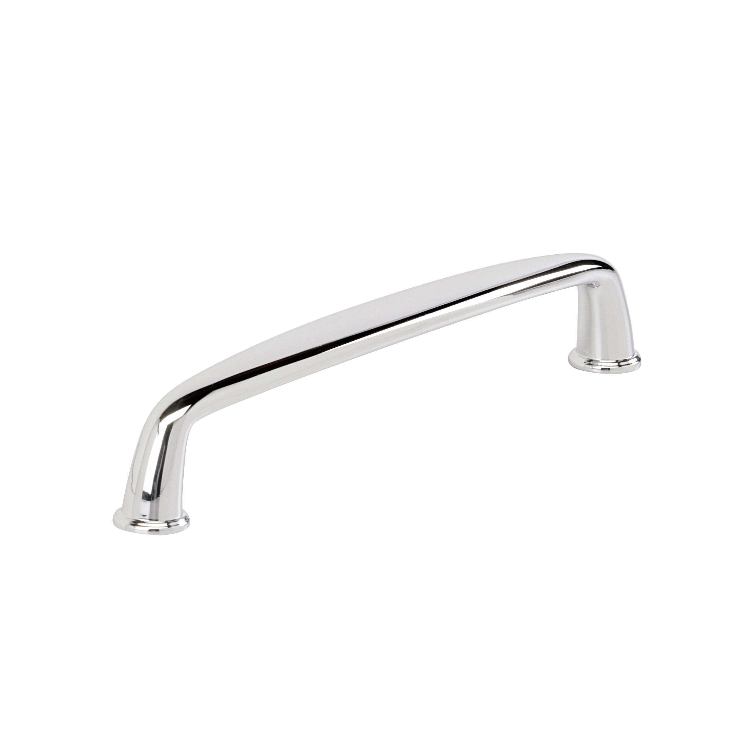 Amerock Kane 6-5/16 inch (160mm) Center-to-Center Polished Chrome Cabinet Pull