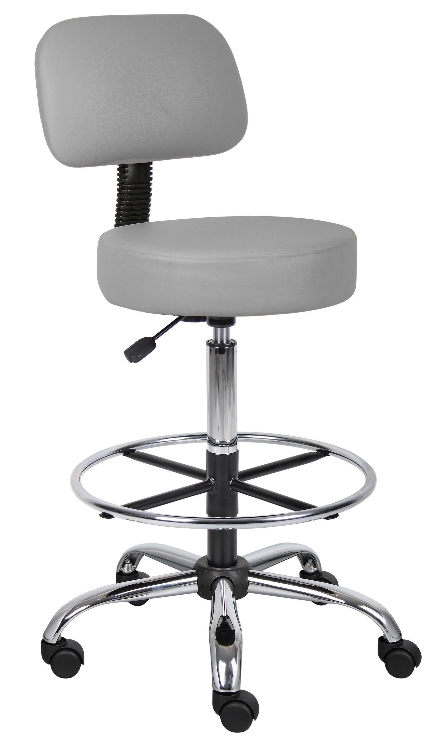 Boss Office Products Vinyl Drafting Chair