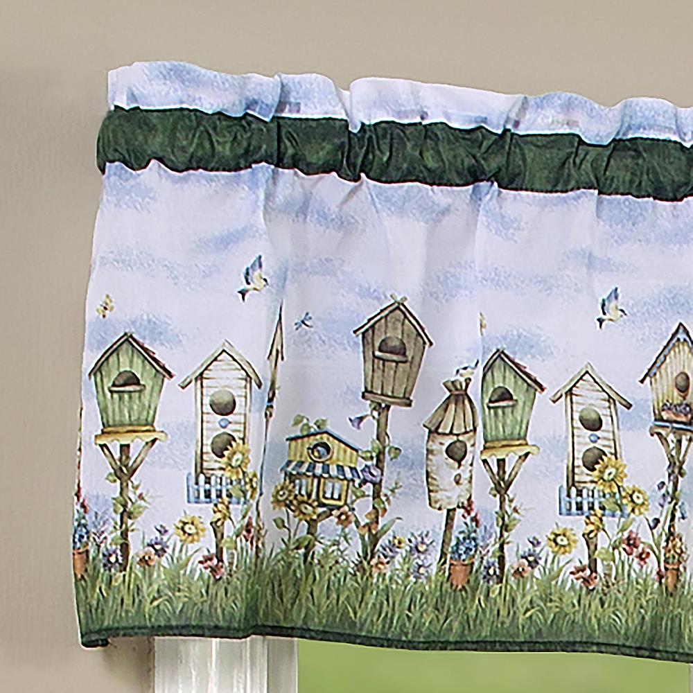 Achim Kitchen Curtain And Valance Set, Home Sweet Home
