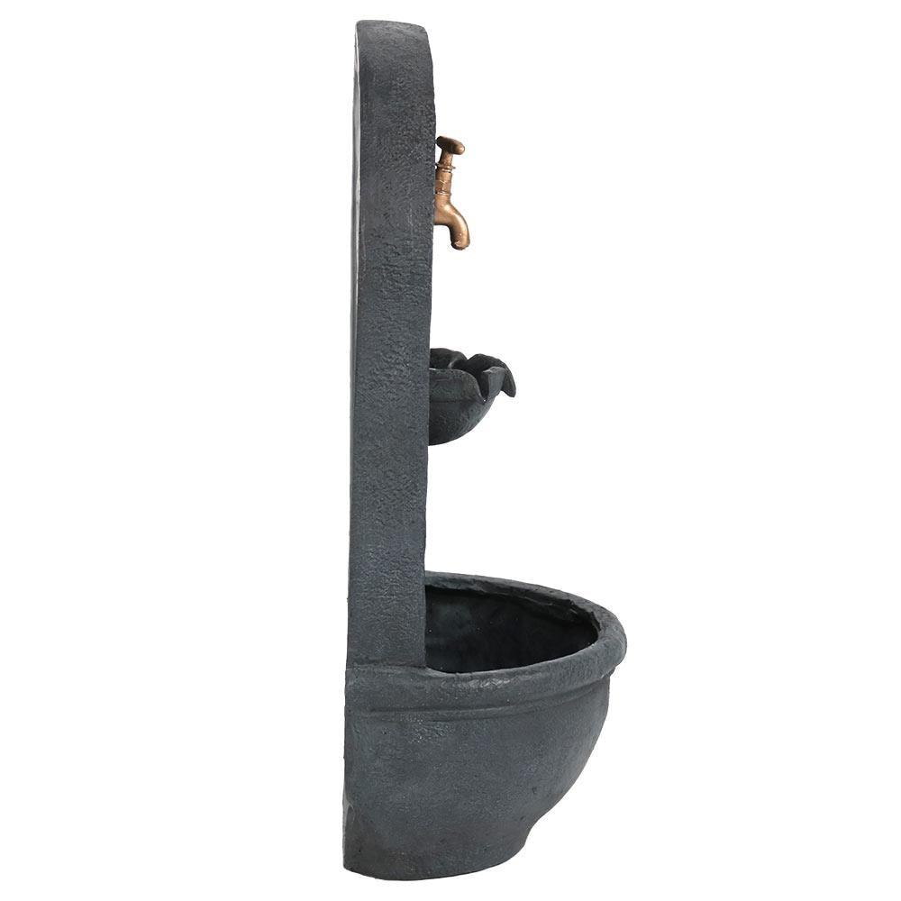 Millwood Pines Tristin Weather Resistant Wall Base Fountain