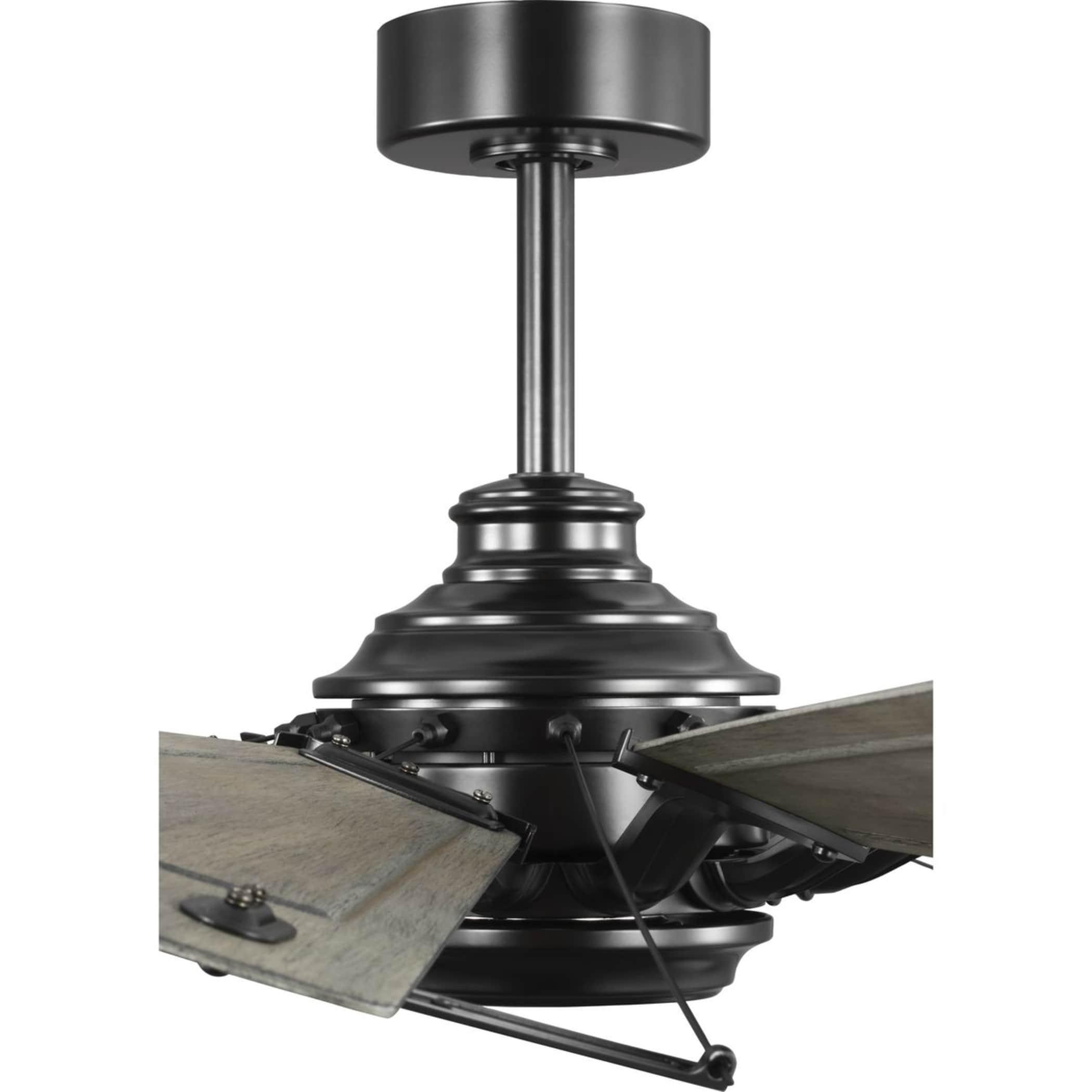 Progress Lighting - Springer II - 12 Blade Ceiling Fan In Farmhouse Style-16.26