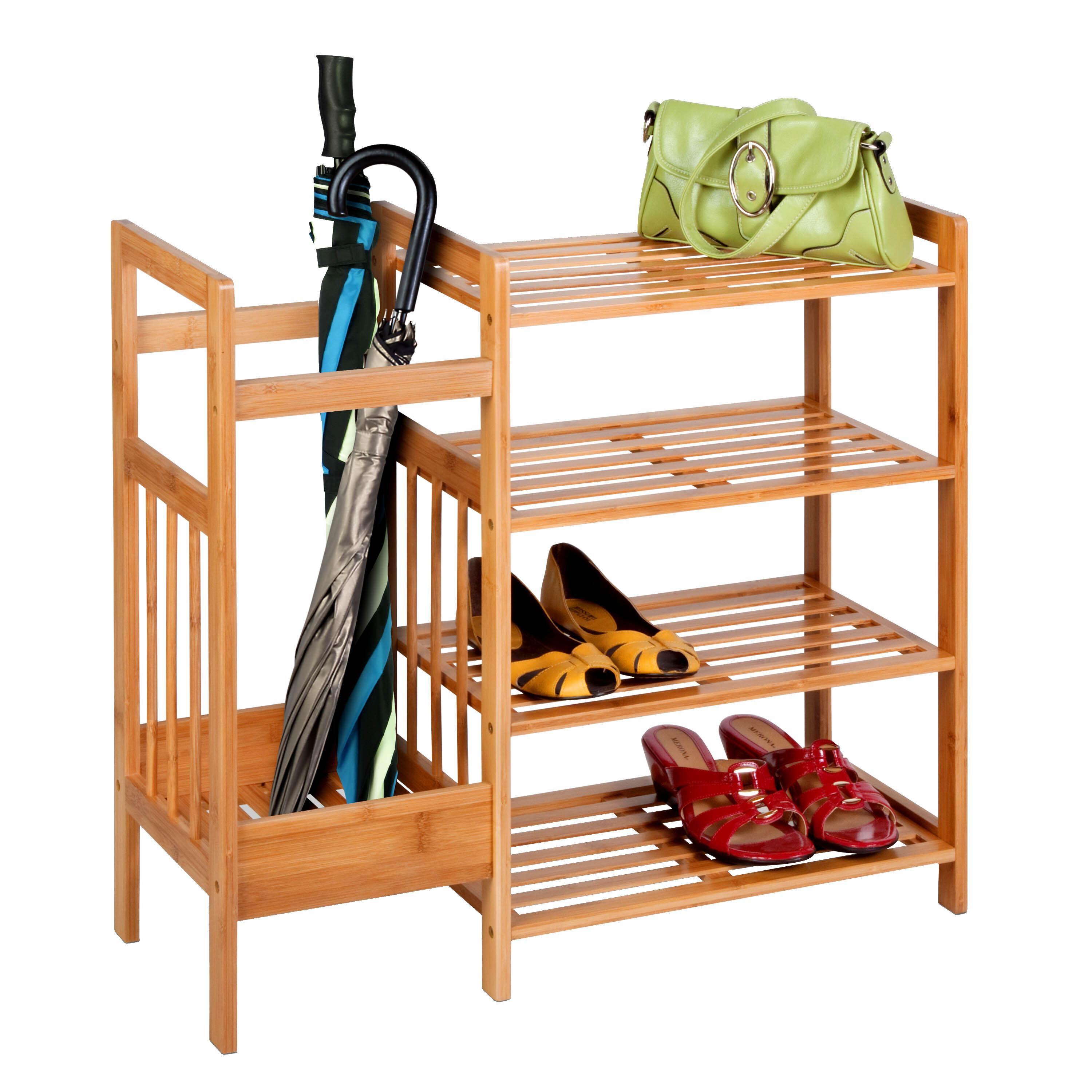 Bamboo Entry Way Organizer