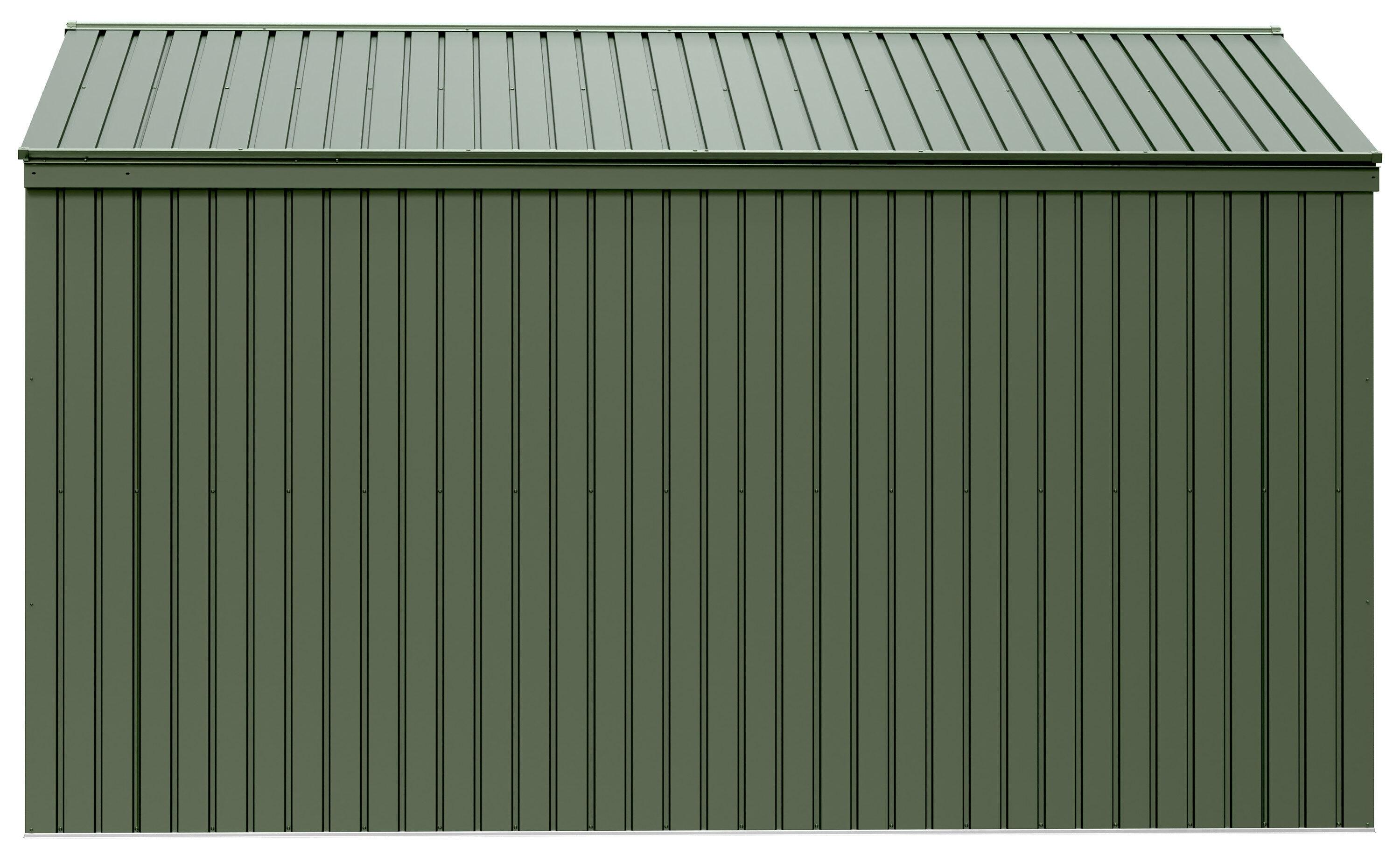 Arrow Scotts Lawn Care Storage Shed, 10x12, Green