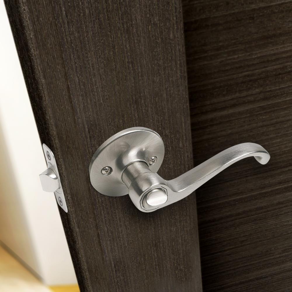 Scroll Privacy Bed/Bath Door Lever