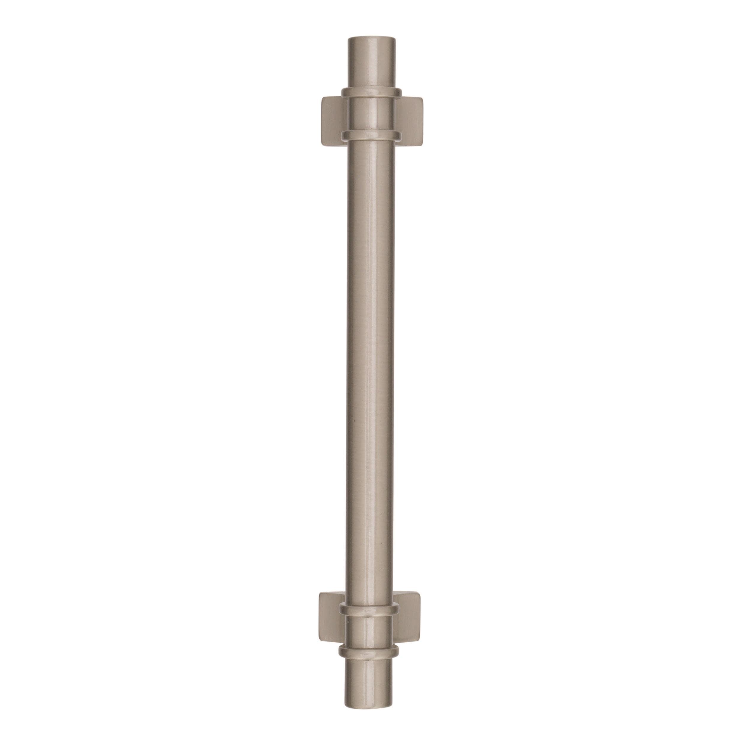 Amerock Davenport 5-1/16 inch (128mm) Center-to-Center Satin Nickel Cabinet Pull