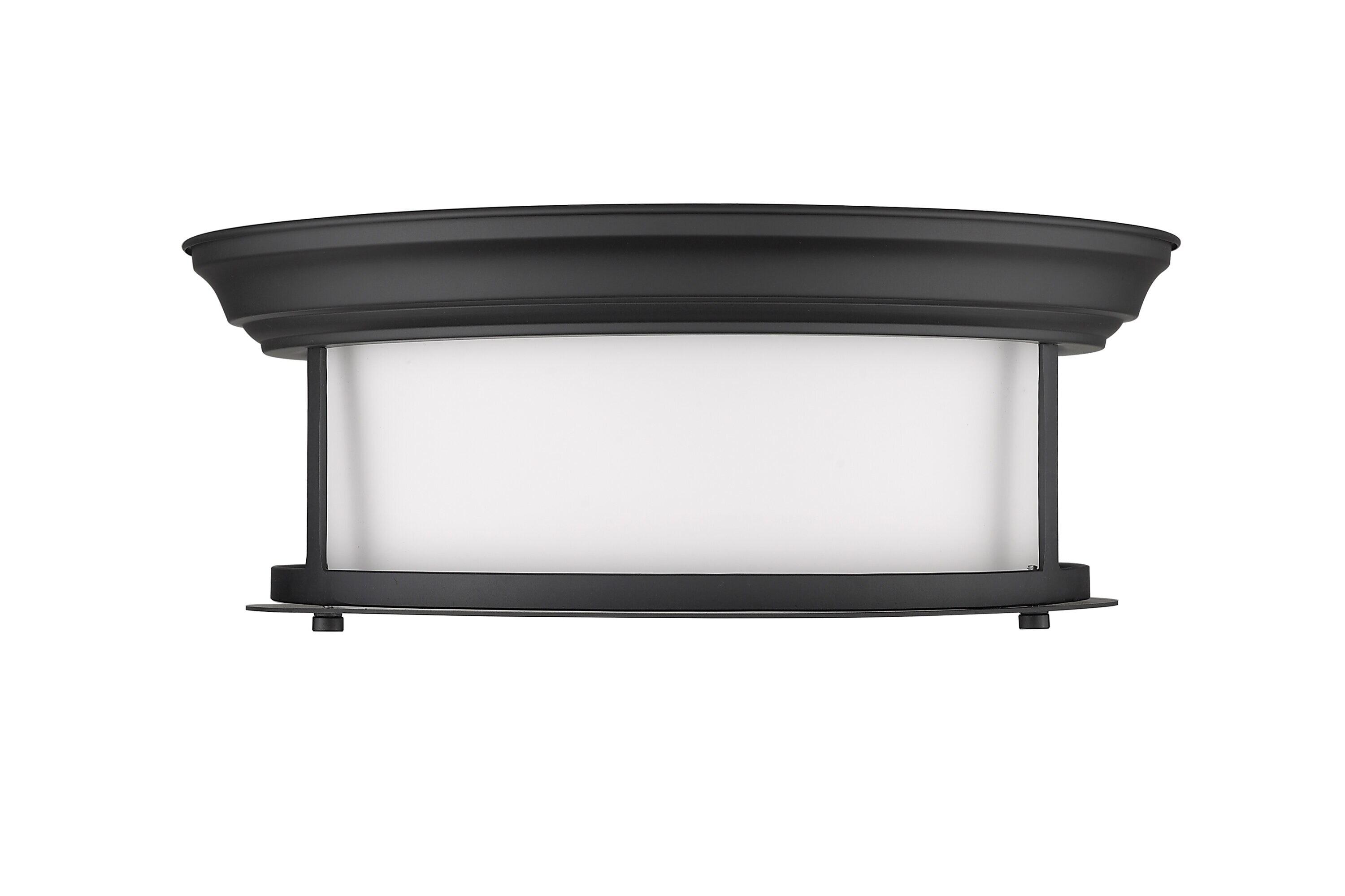 Z-Lite Sonna 2 - Light Flush Mount in  Matte Black