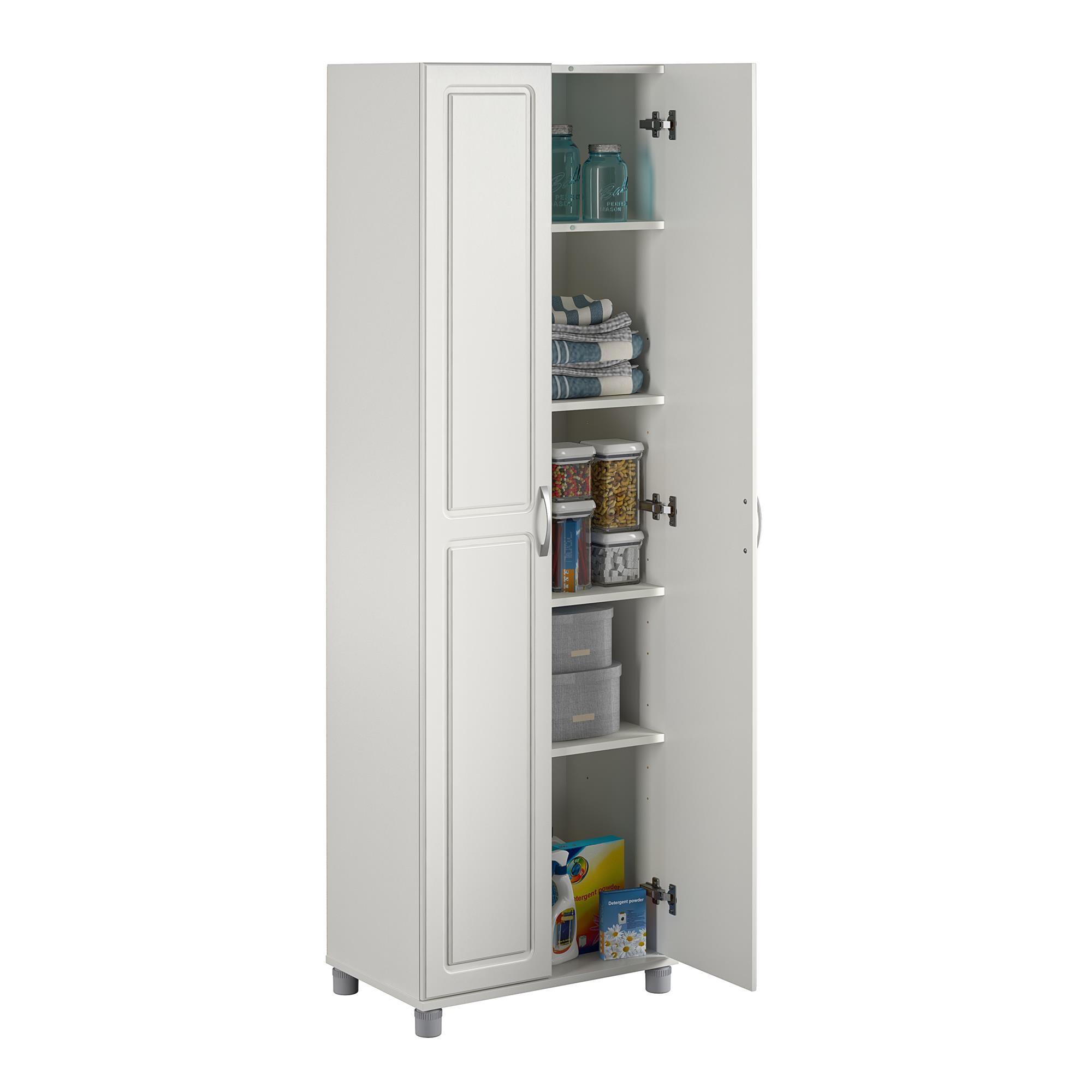 Systembuild Kendall 24" Utility Storage Cabinet, White