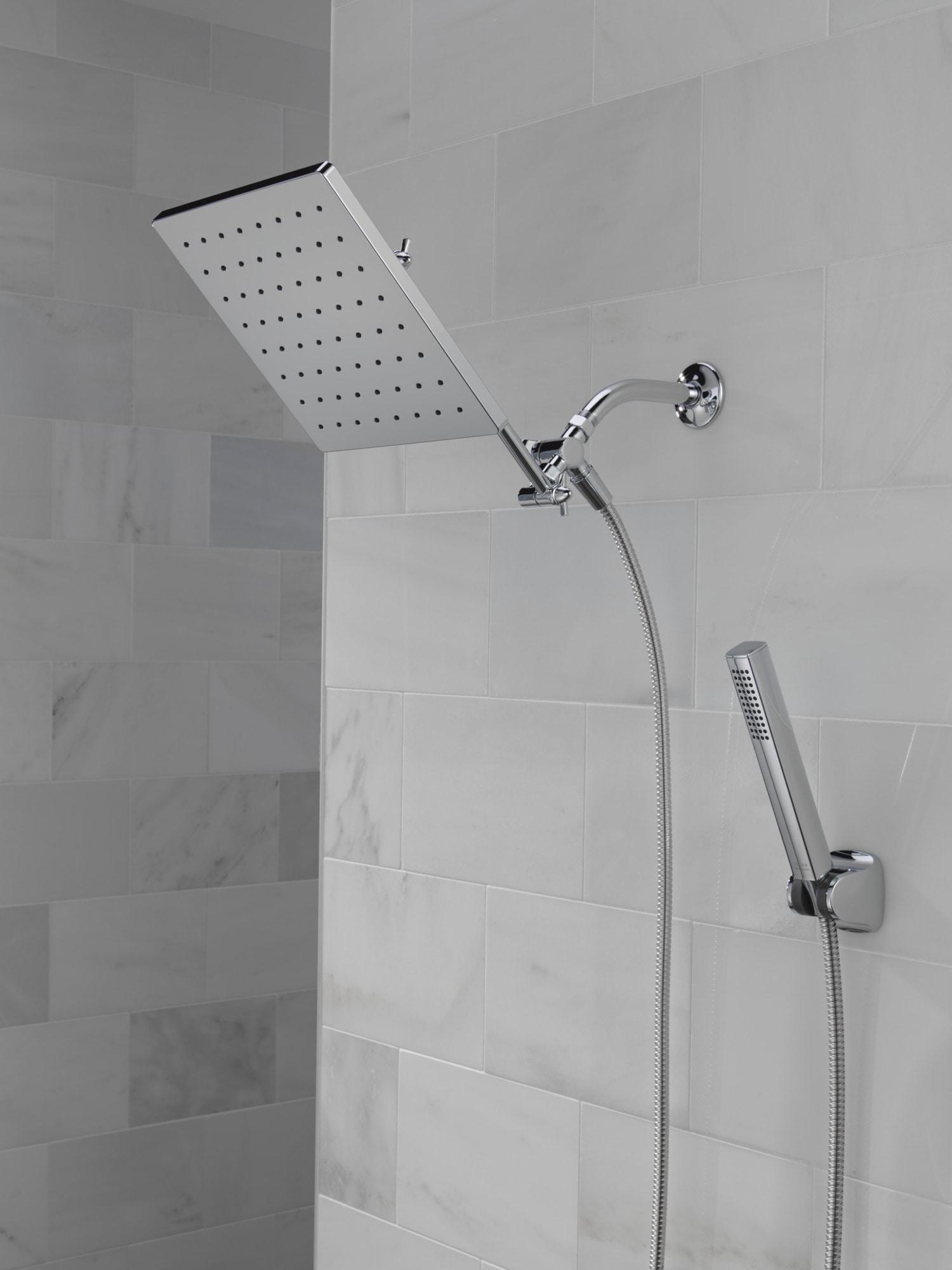 10-inch Raincan Shower Head and Hand Held Shower Combo, Rainfall Shower Head and Hand Shower