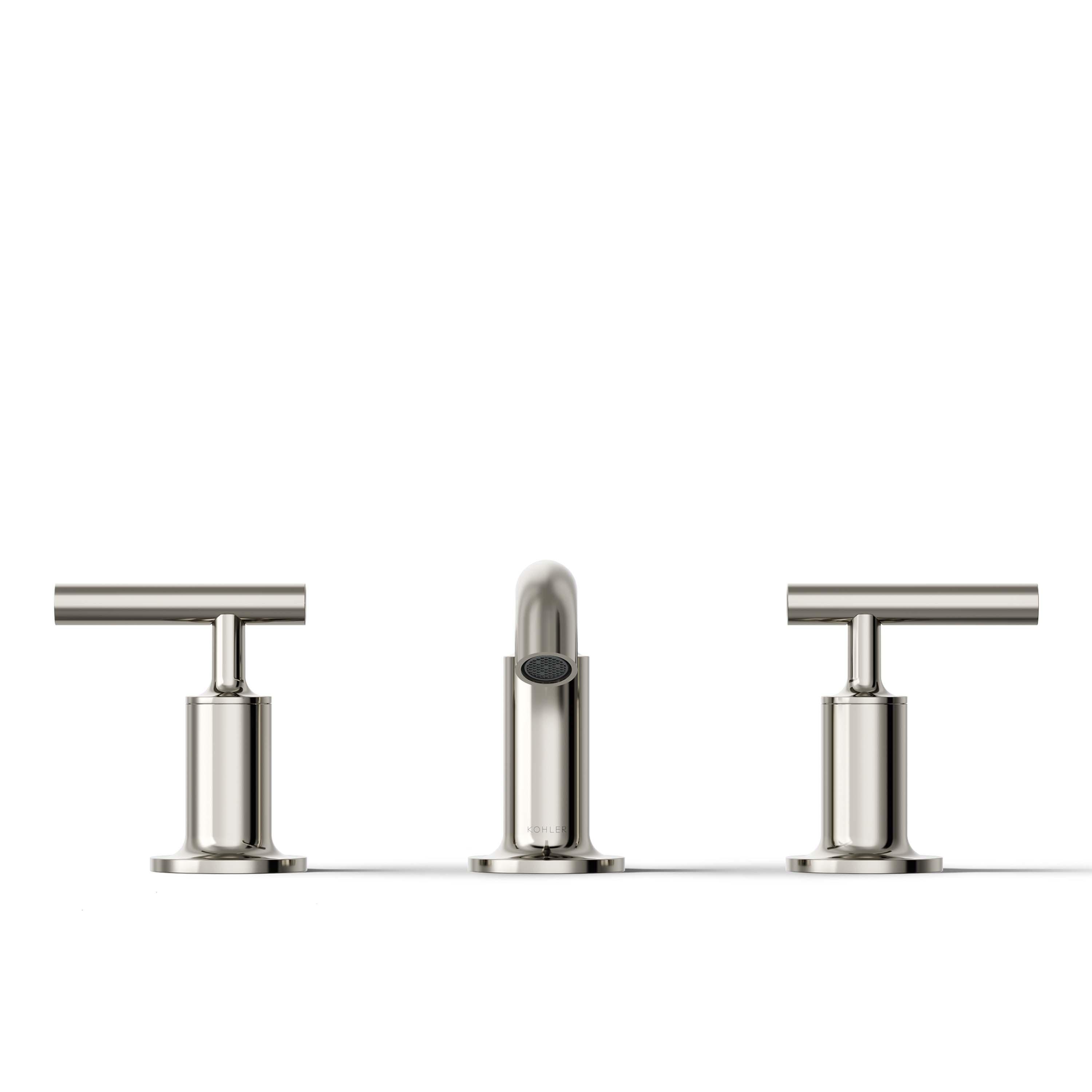 Purist® Widespread Bathroom Faucet with Drain Assembly