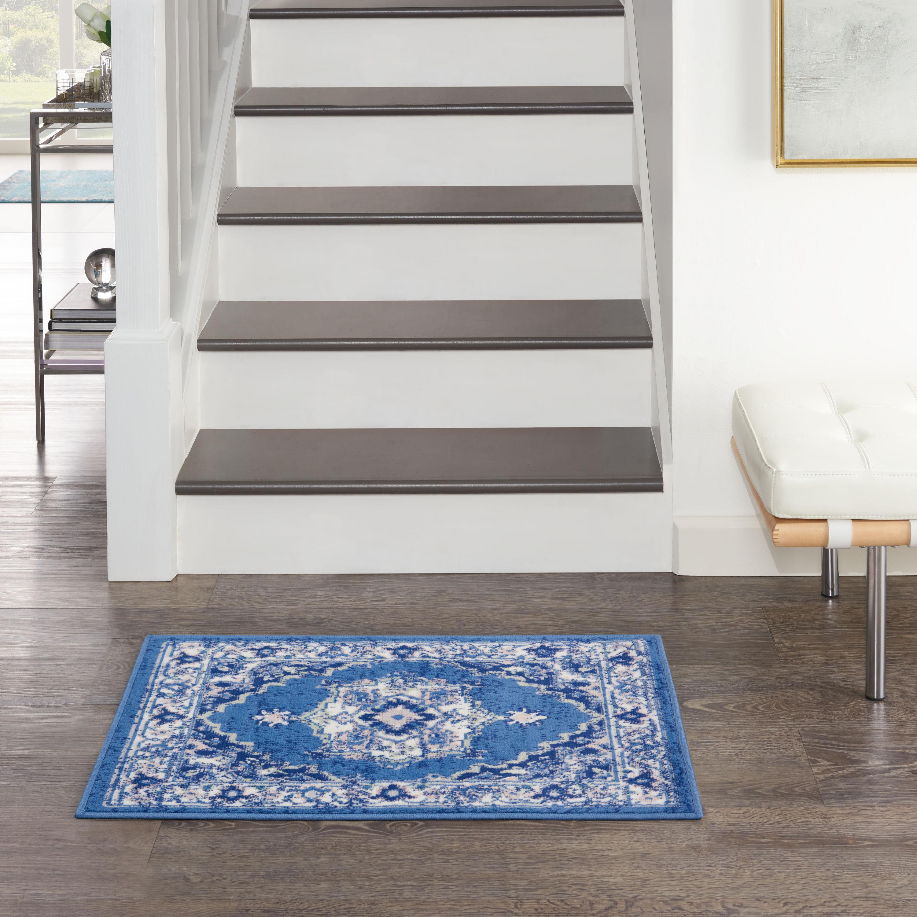 Nourison Whimsicle WHS03 Indoor only Area Rug - Navy 2' x 3'