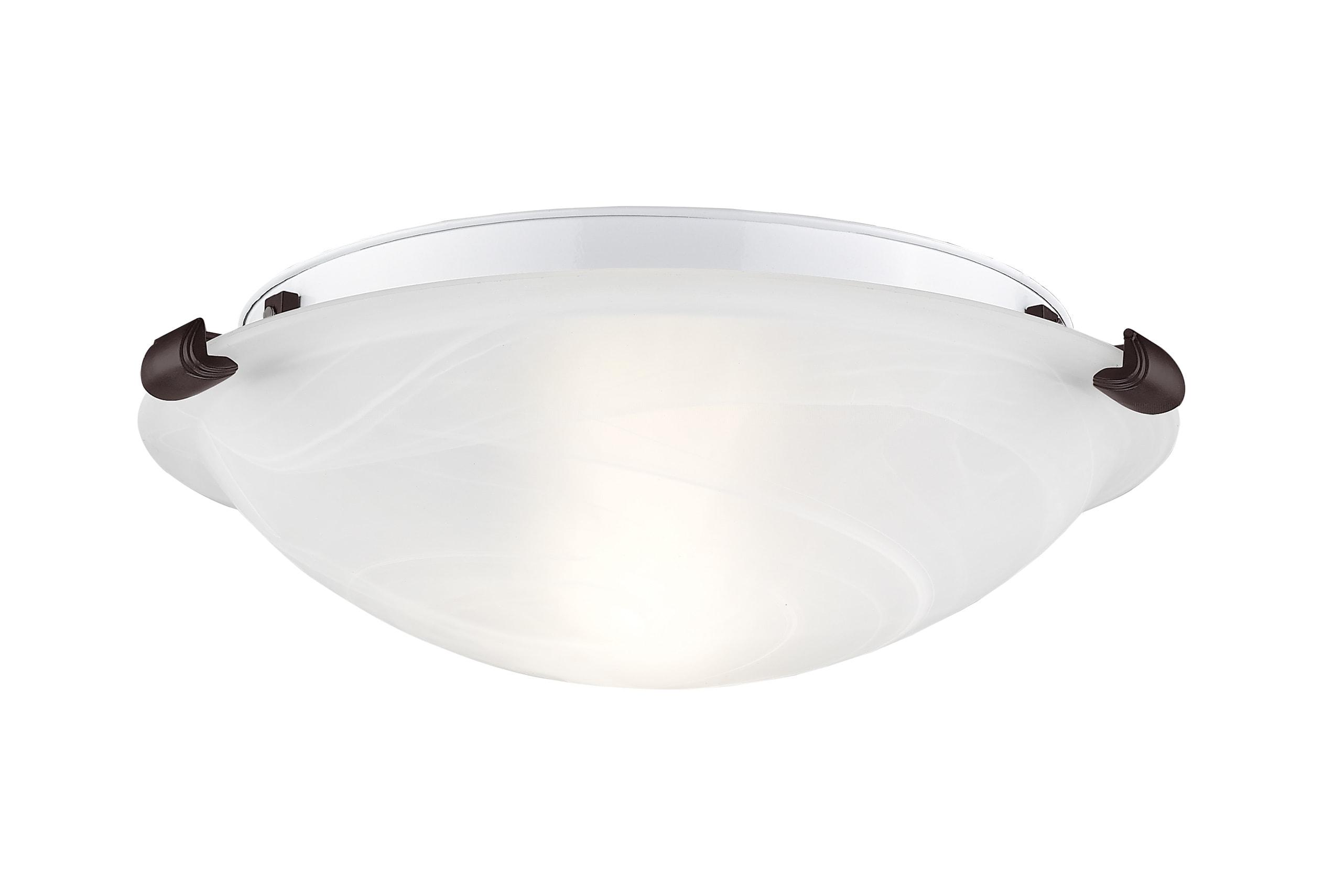 Livex Lighting Oasis 2 - Light Flush Mount in  Bronze