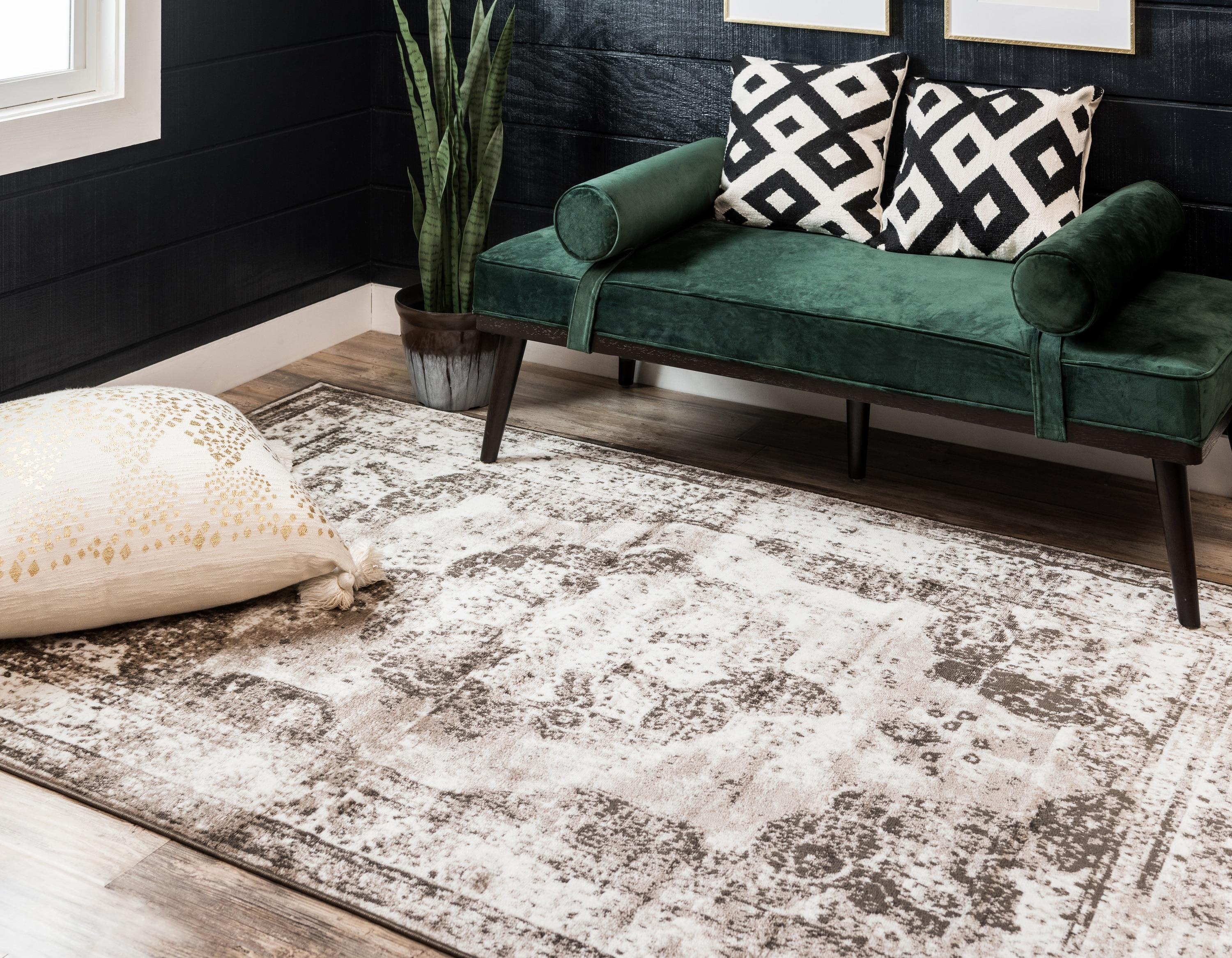 Unique Loom 7' 0 x 10' 0 Sofia Salle Garnier Light Brown Area Rug