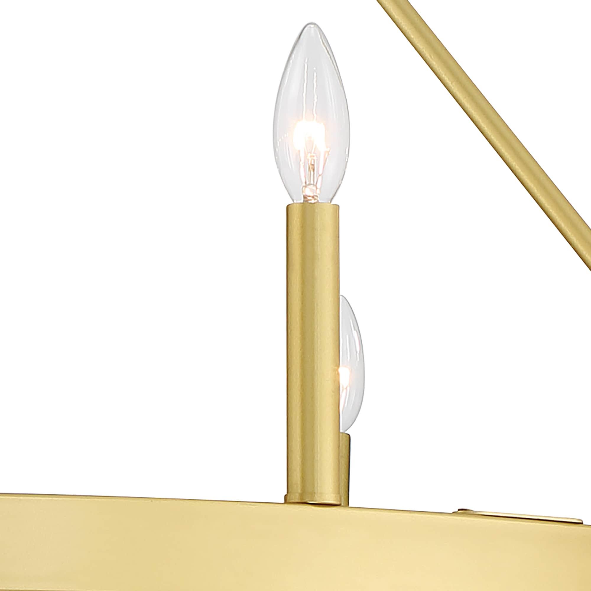 ACROMA  24 Light Modern Farmhouse Wagon Wheel Chandelier-UL Certified Satin Brass
