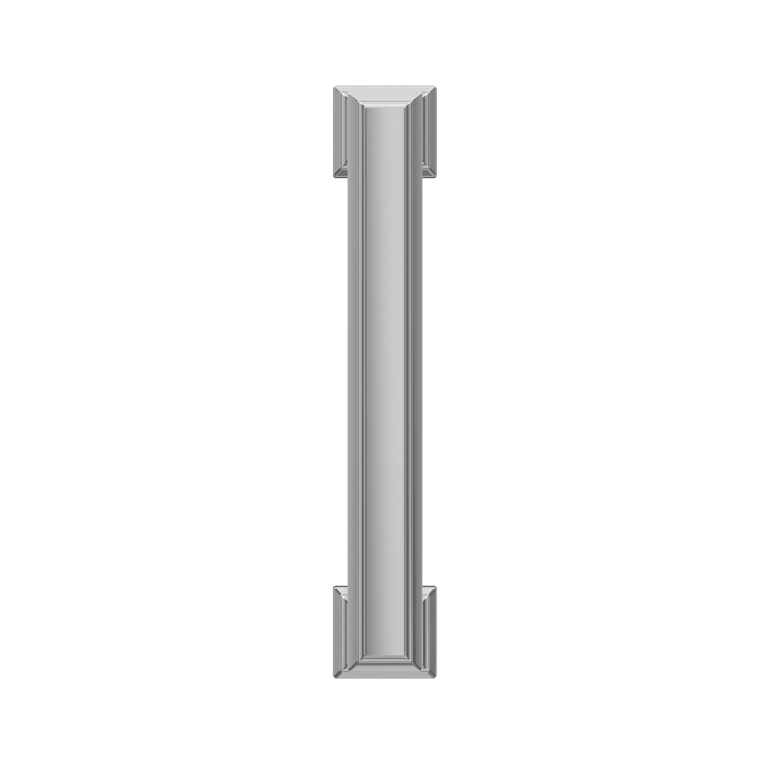 Amerock Appoint 3-3/4 inch (96mm) Center-to-Center Polished Chrome Cabinet Pull