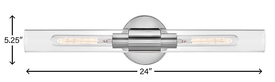 Shea 2 - Light Dimmable Bath Bar