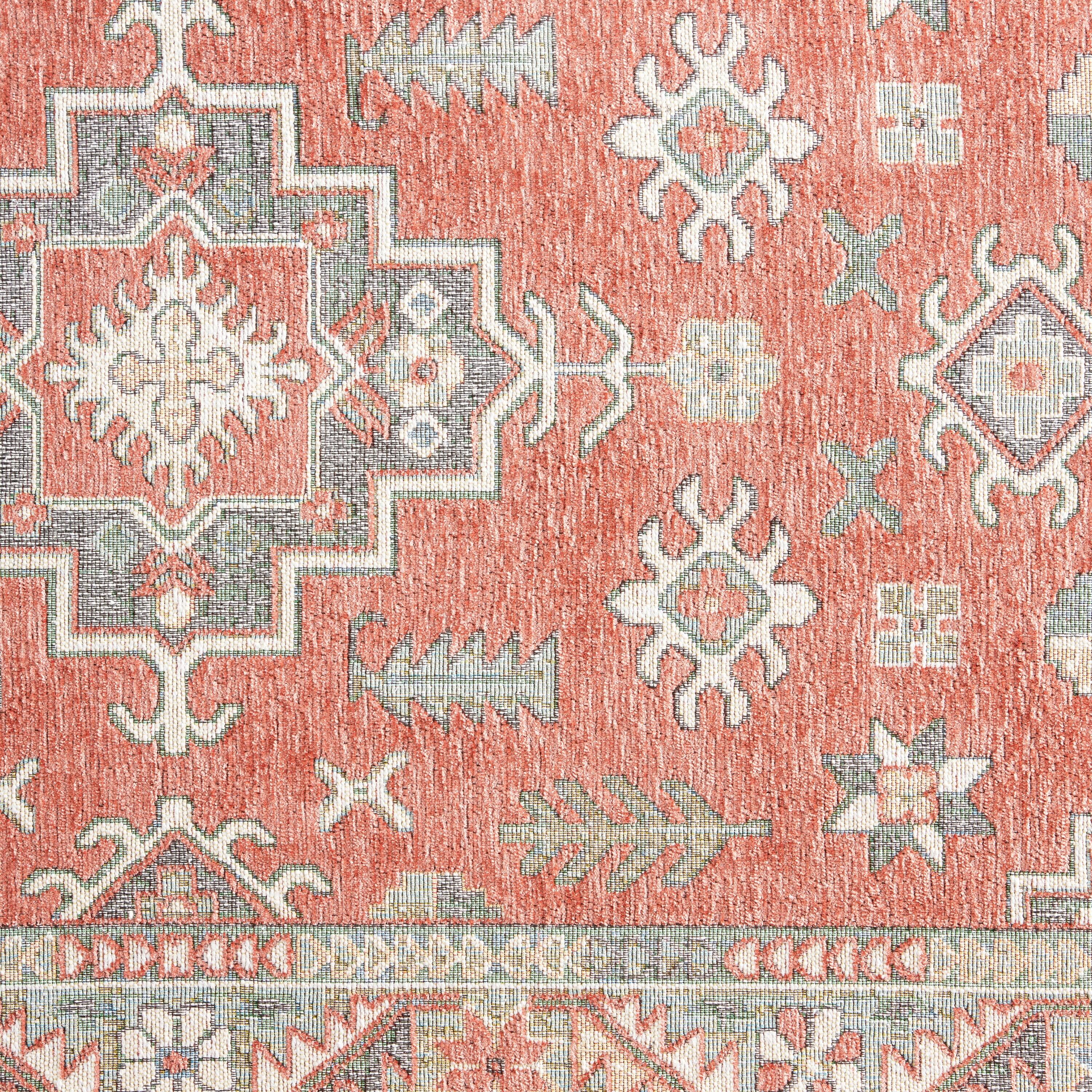 Town & Country Living TOWN & COUNTRY LUXE Livie Forever Vintage Everwash Washable Multi-Use, Non-Slip Kitchen Runner