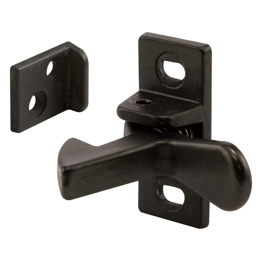 Cabinet Door Elbow Catch, Cast Aluminum, Bronze Finish (Single Pack)