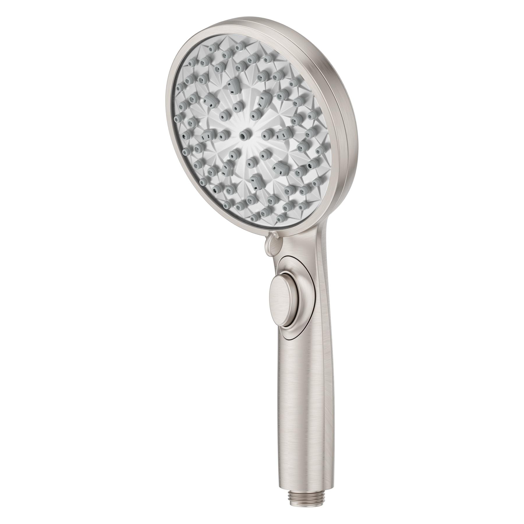 HydroFuse Brushed Nickel 6-Function Handheld Shower Head